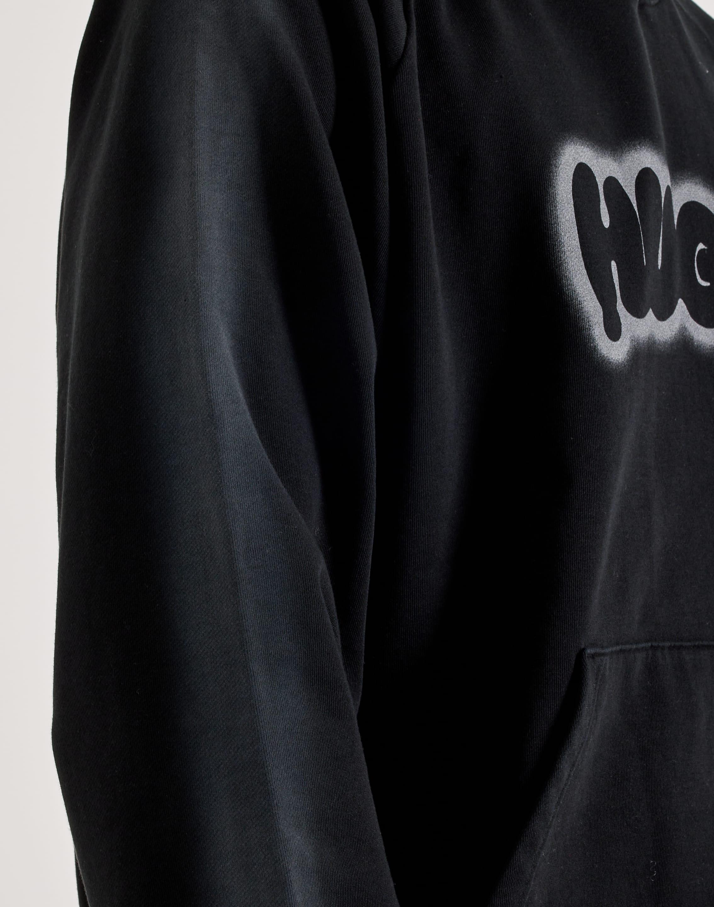 Nuneony Acid Wash Graffiti Fleece