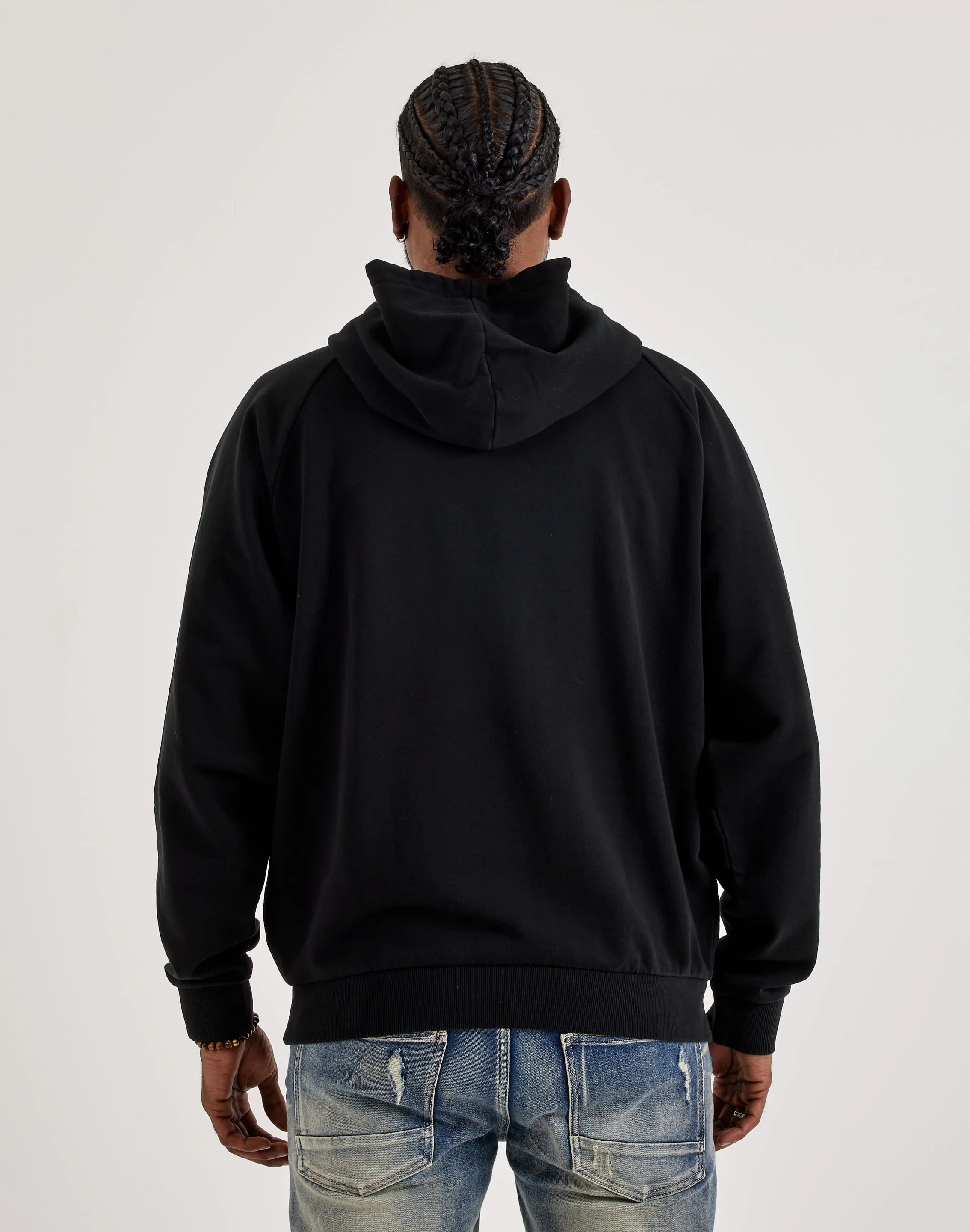 Nuneony Acid Wash Graffiti Fleece