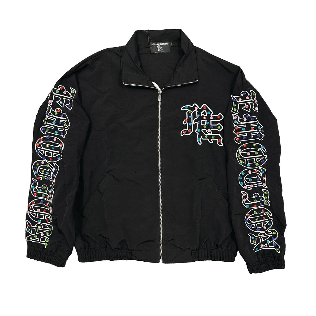 Rhinestone Nylon Jacket