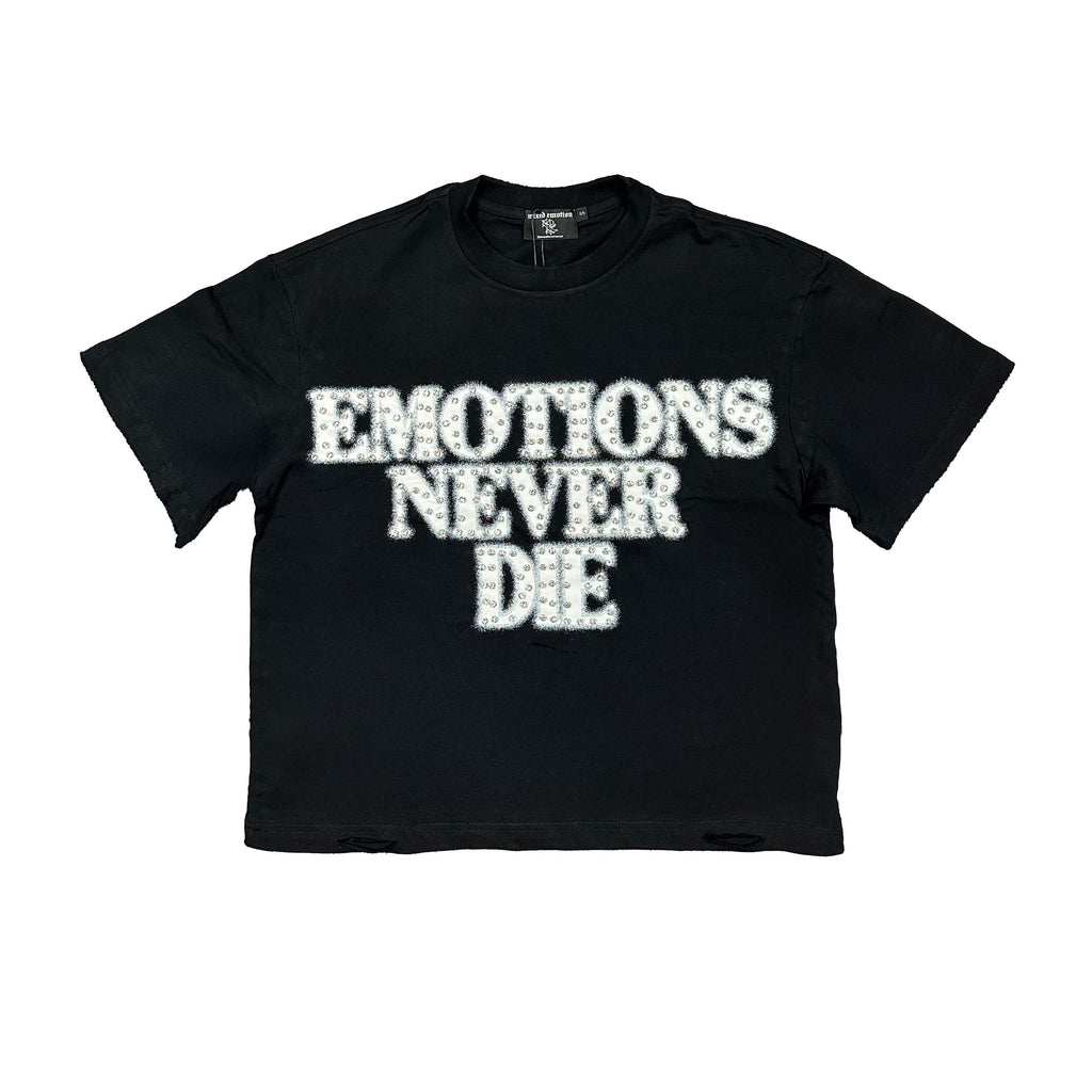 Black End Rhinestone