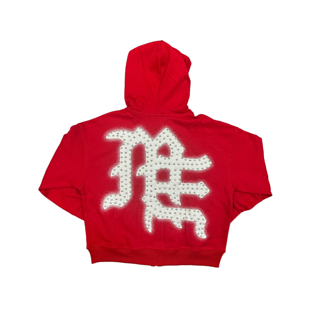 Red End Rhinestone