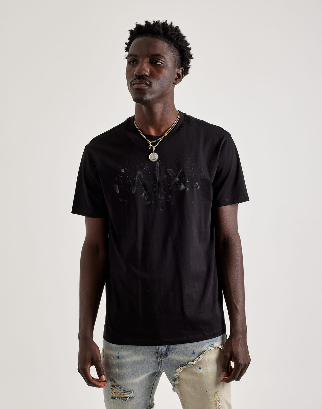 Armani Exchange Paint Splatter