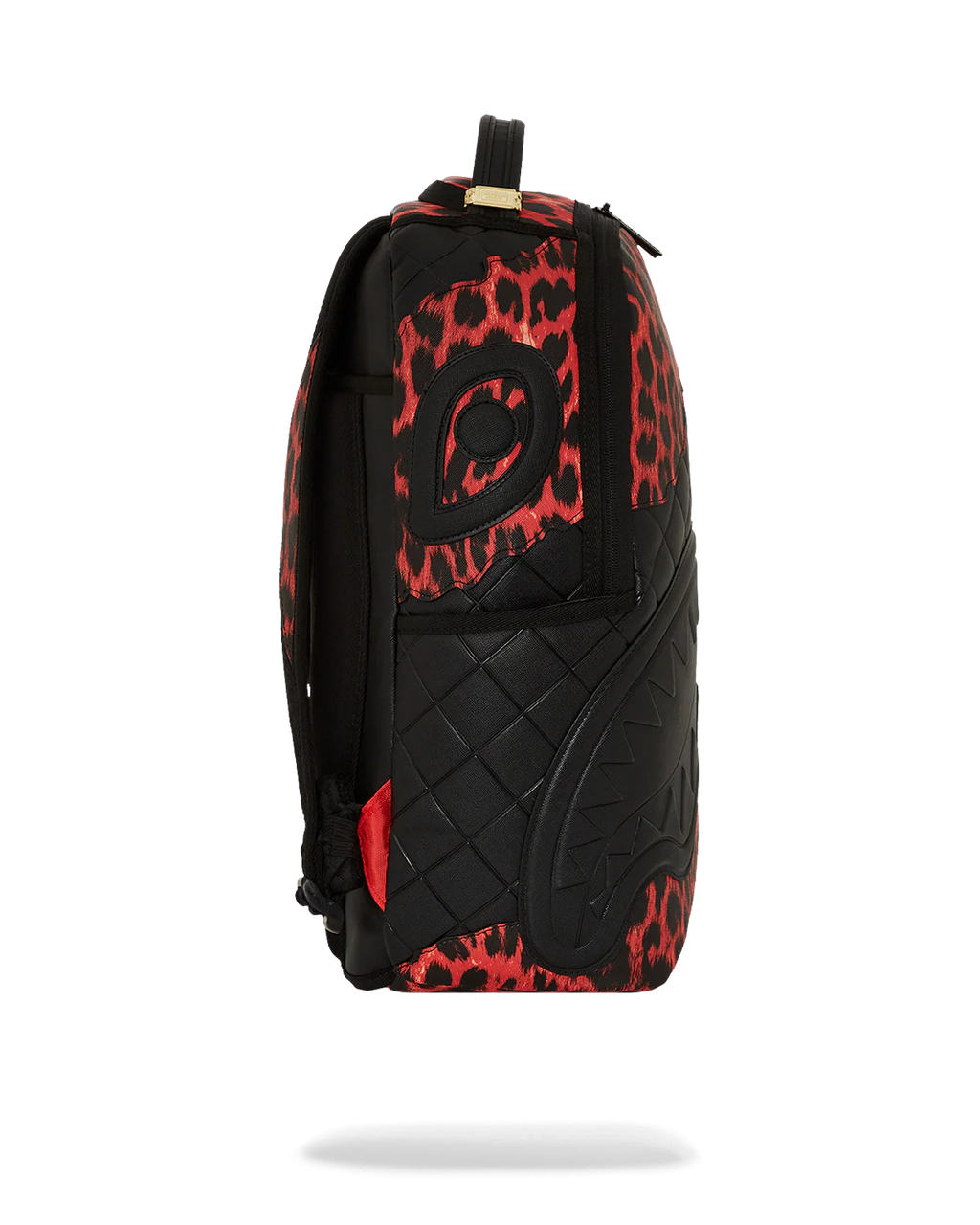 Red Leopard Puffer DLX