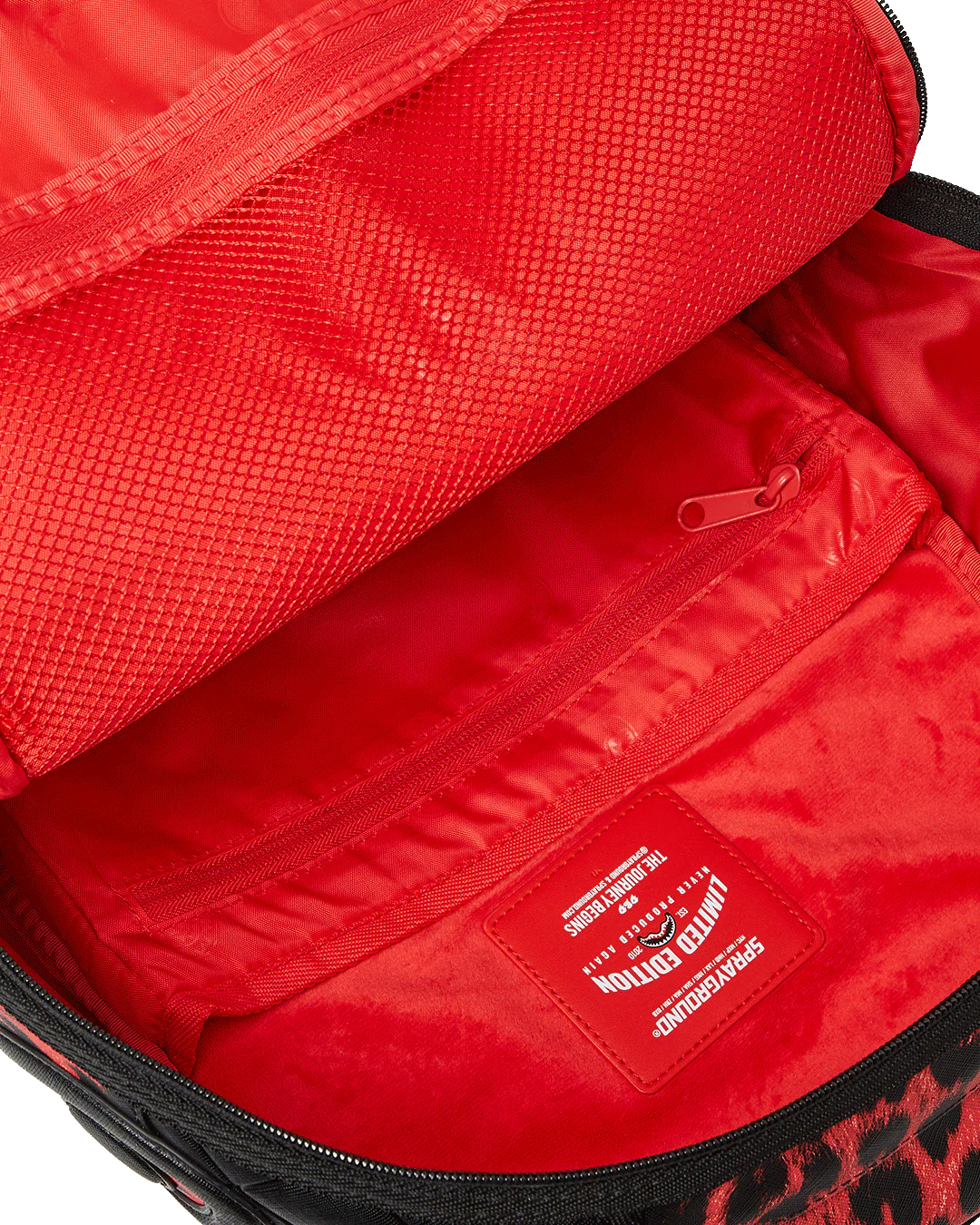 Red Leopard Puffer DLX