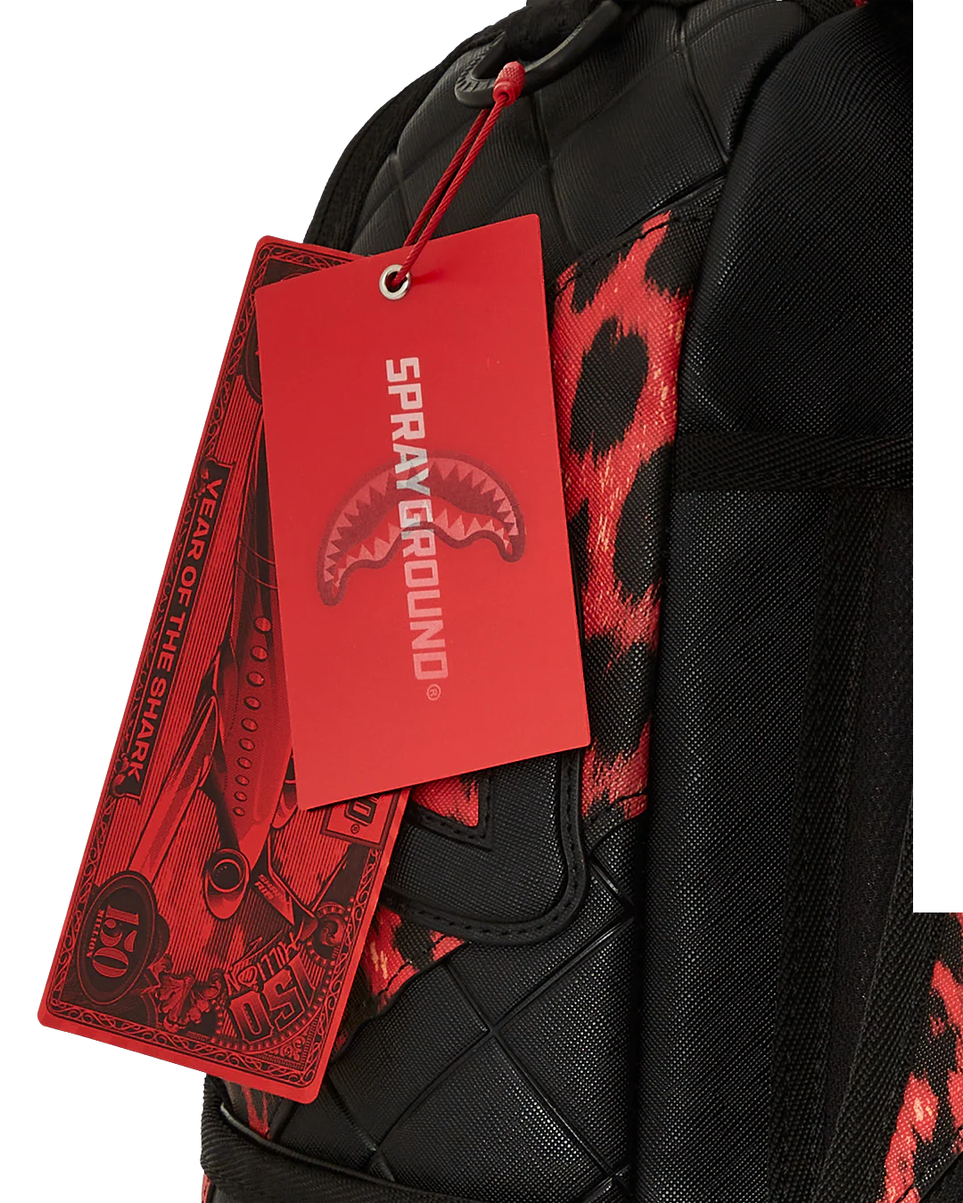 Red Leopard Puffer DLX