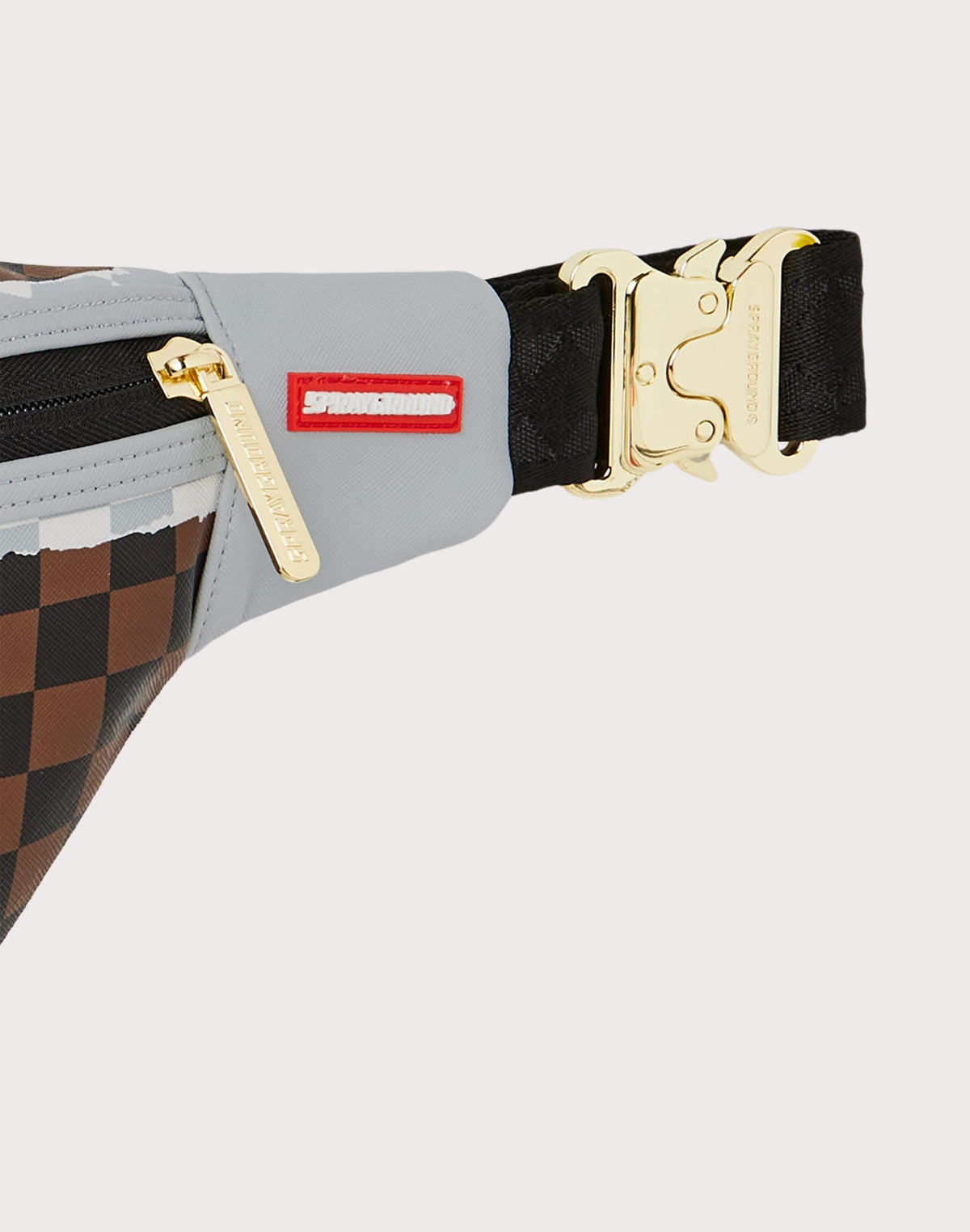 CHECKERED TEAR CROSSBODY