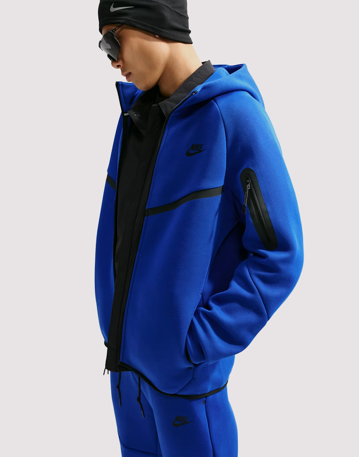Nike Tech Fleece Windrunner Full-Zip Hoodie Blue