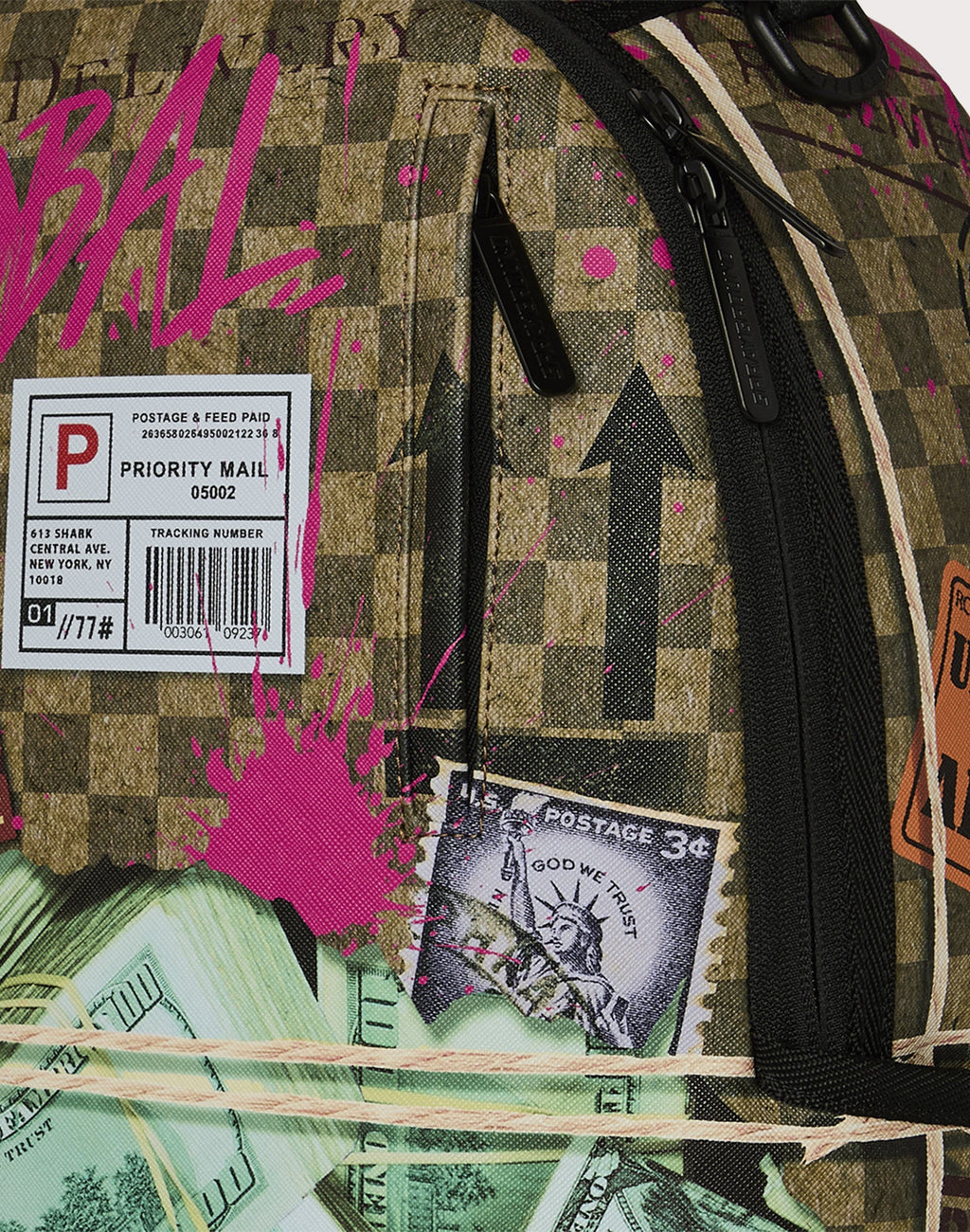SPRAYGROUND TORN PACKAGING REMIX