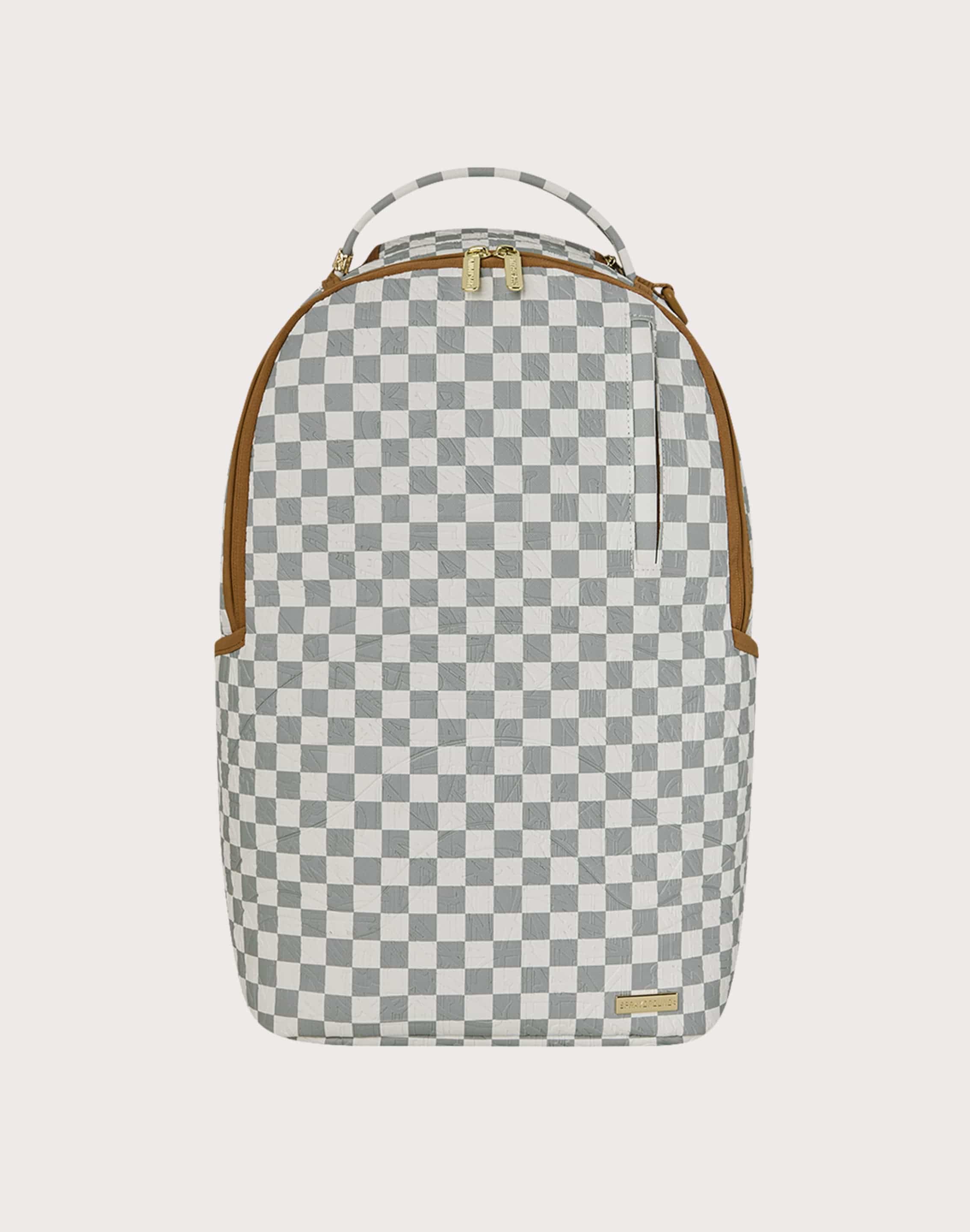 SPRAYGROUND GRAFFITI EMBOSSED CHECK