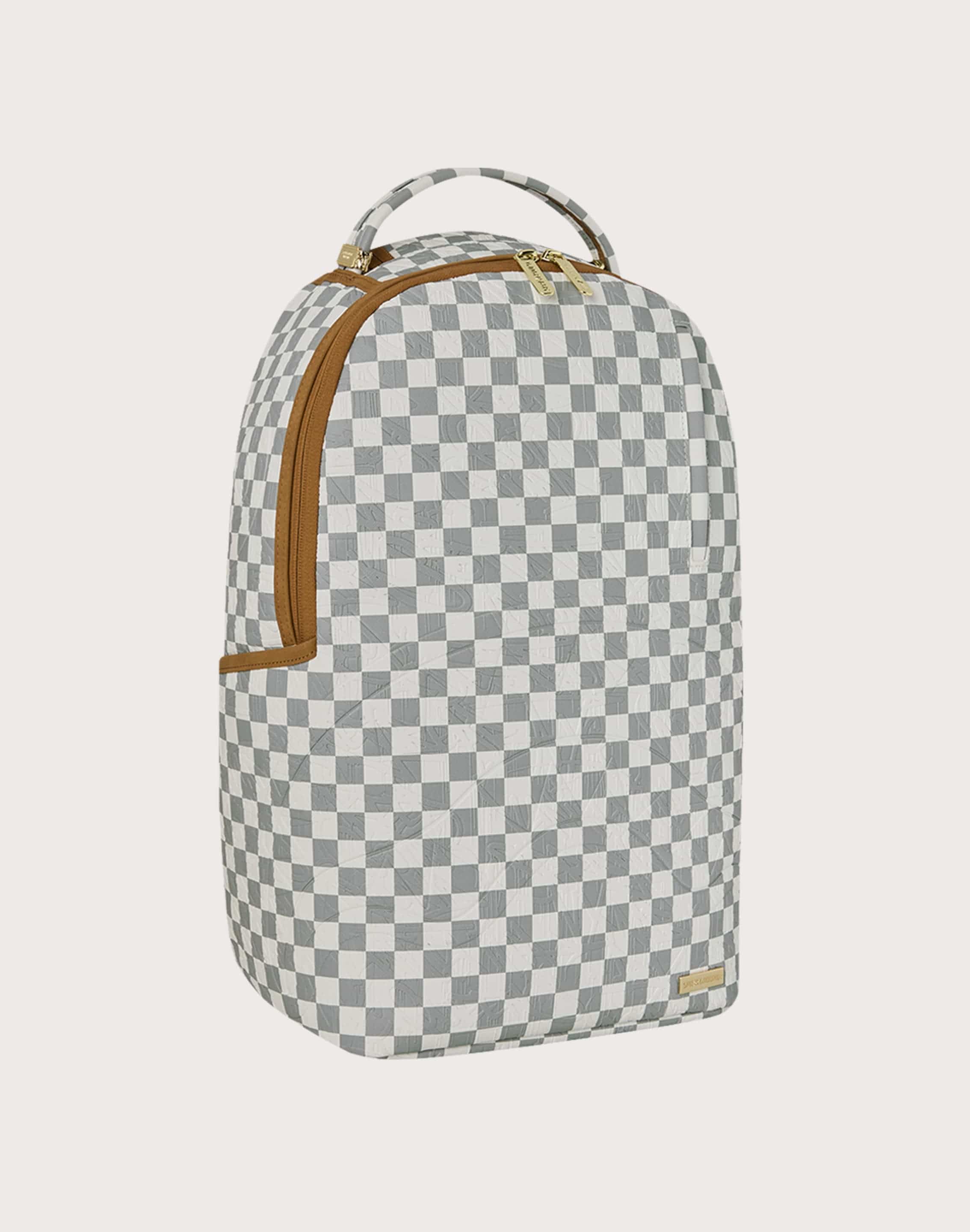 SPRAYGROUND GRAFFITI EMBOSSED CHECK