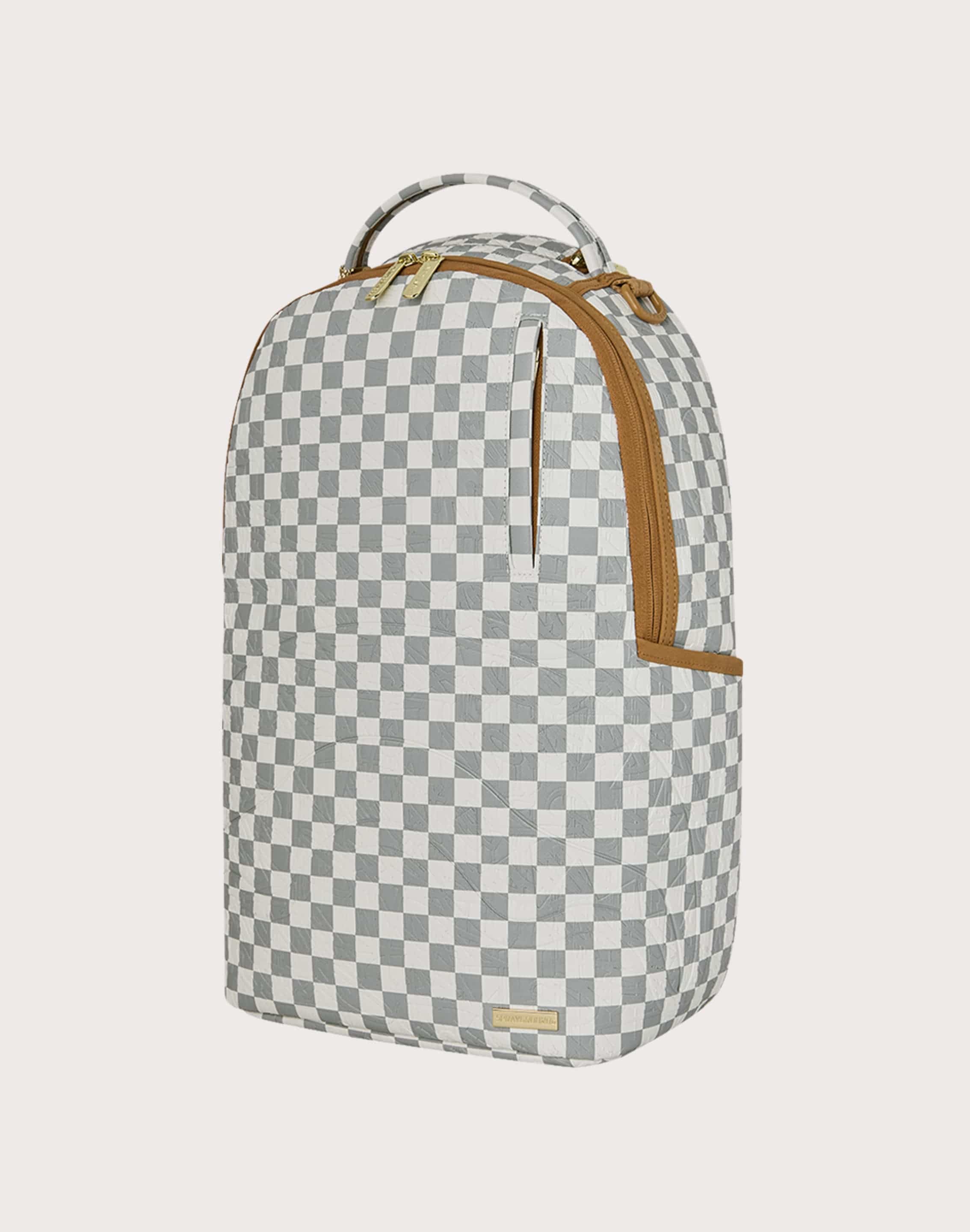 SPRAYGROUND GRAFFITI EMBOSSED CHECK