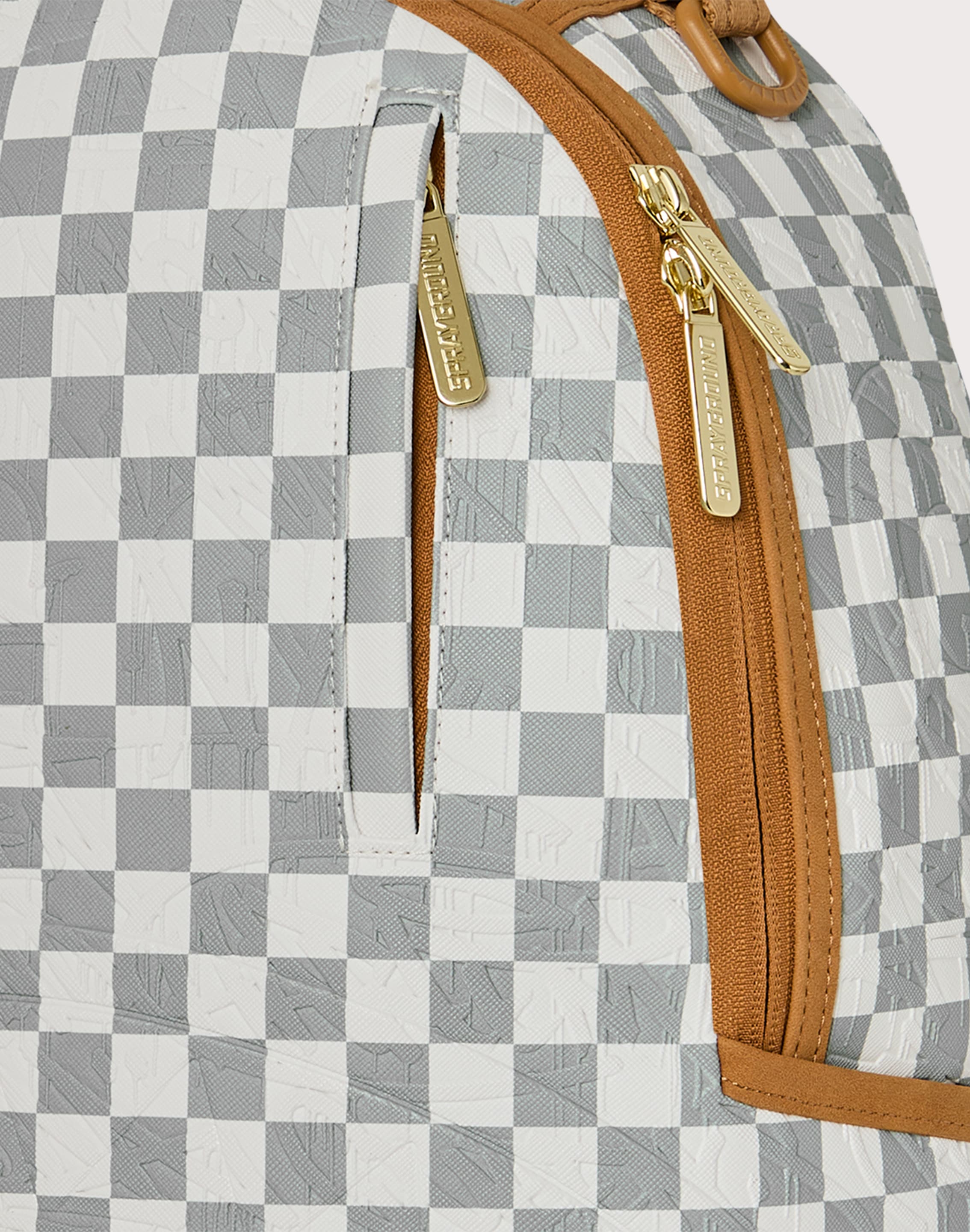 SPRAYGROUND GRAFFITI EMBOSSED CHECK