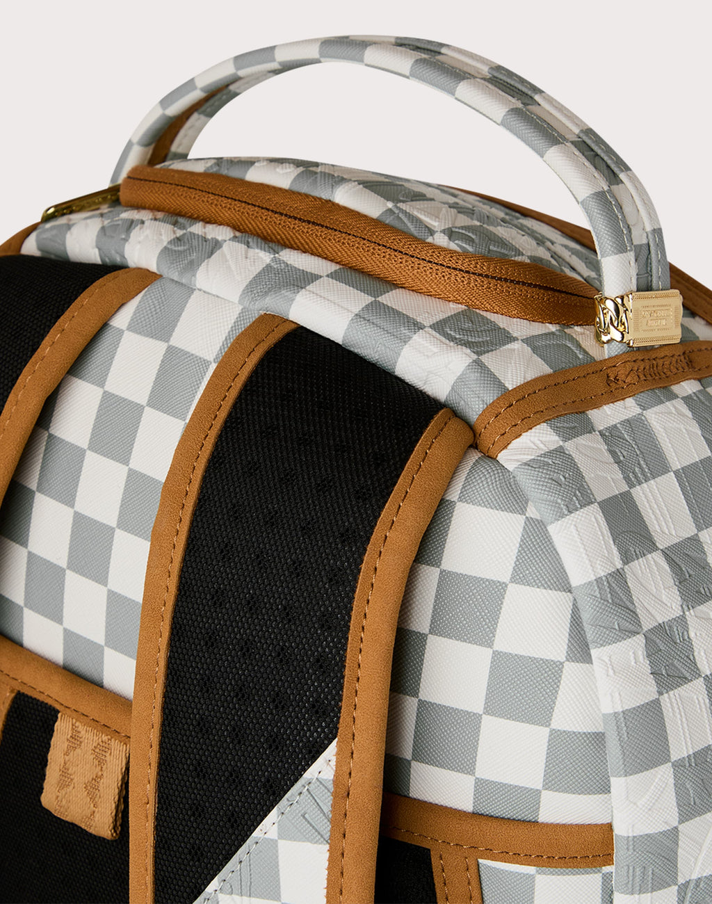 SPRAYGROUND GRAFFITI EMBOSSED CHECK
