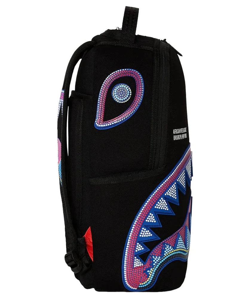 SPRAYGROUND A.I. AFRICAN INTELLIGENCE BORN & RAISED SANDFLOWER