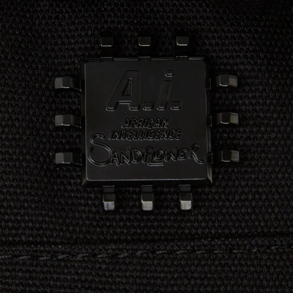 SPRAYGROUND A.I. AFRICAN INTELLIGENCE BORN & RAISED SANDFLOWER