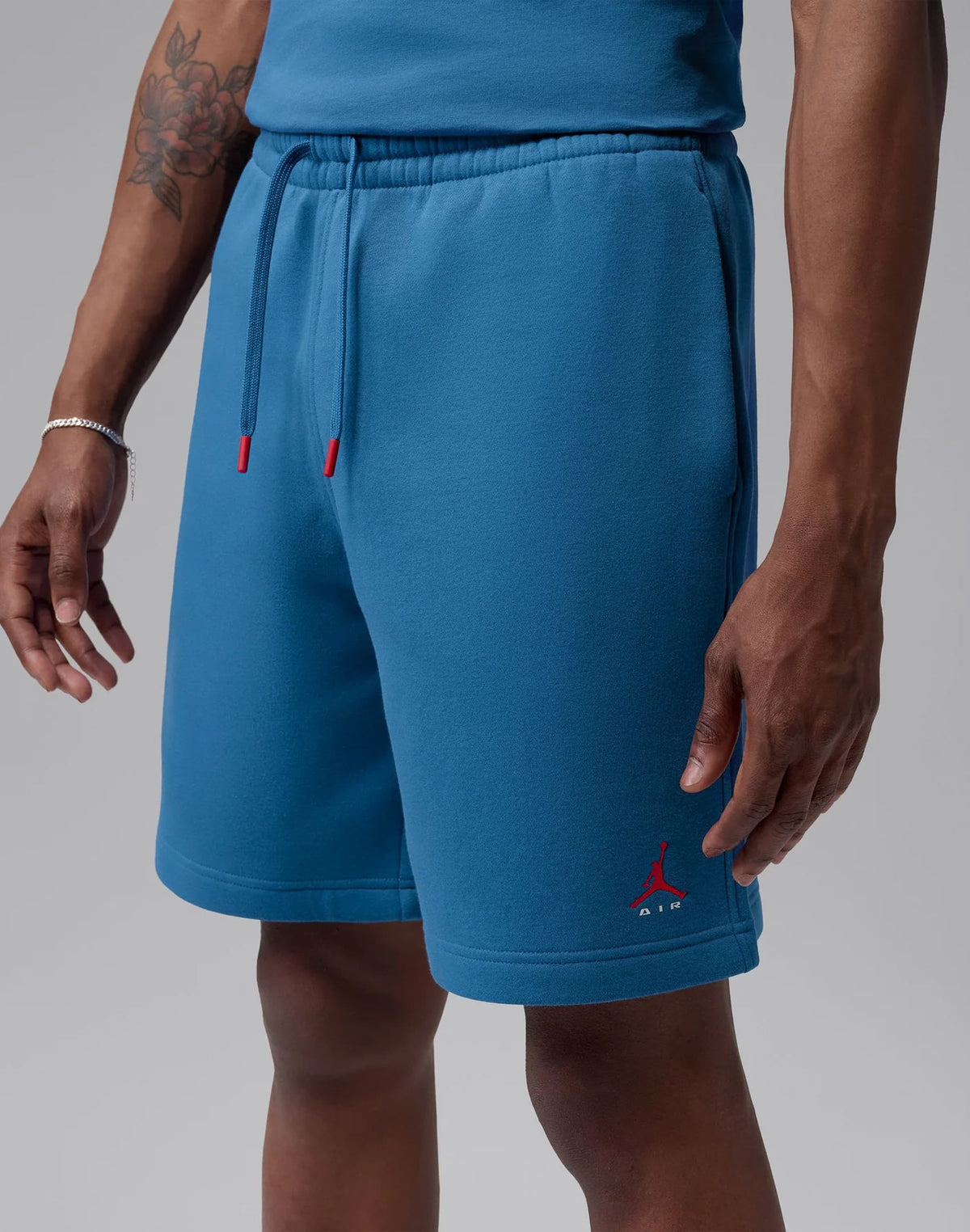 JORDAN BROOKLYN FLEECE SHORTS BLUE