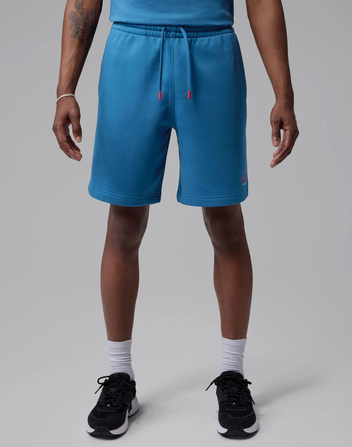 JORDAN BROOKLYN FLEECE SHORTS BLUE