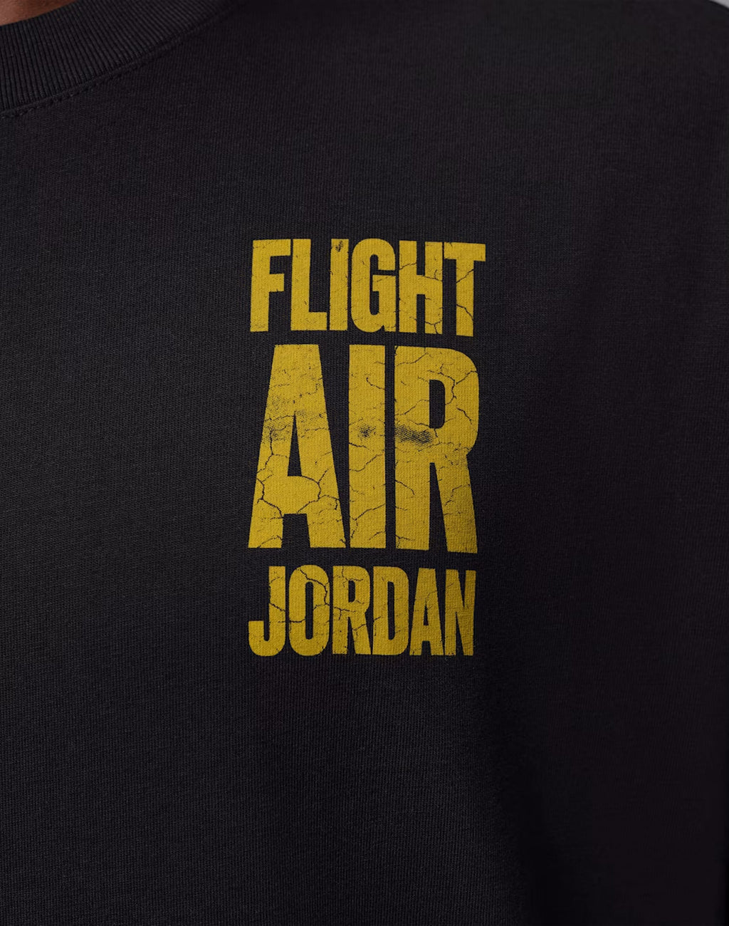 JORDAN FLIGHT TEE BLACK