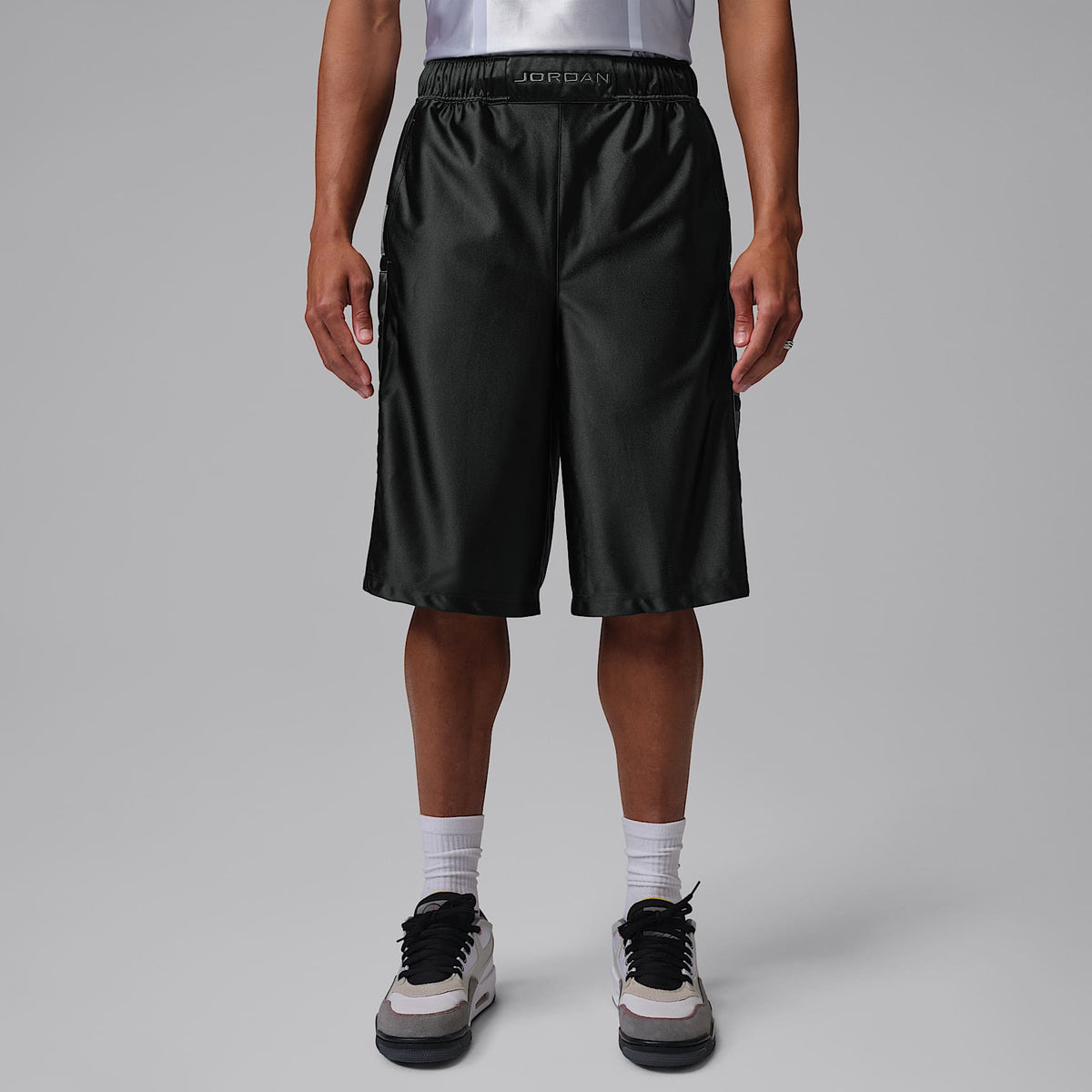 Jordan PSG Cat Scratch Shorts Grey