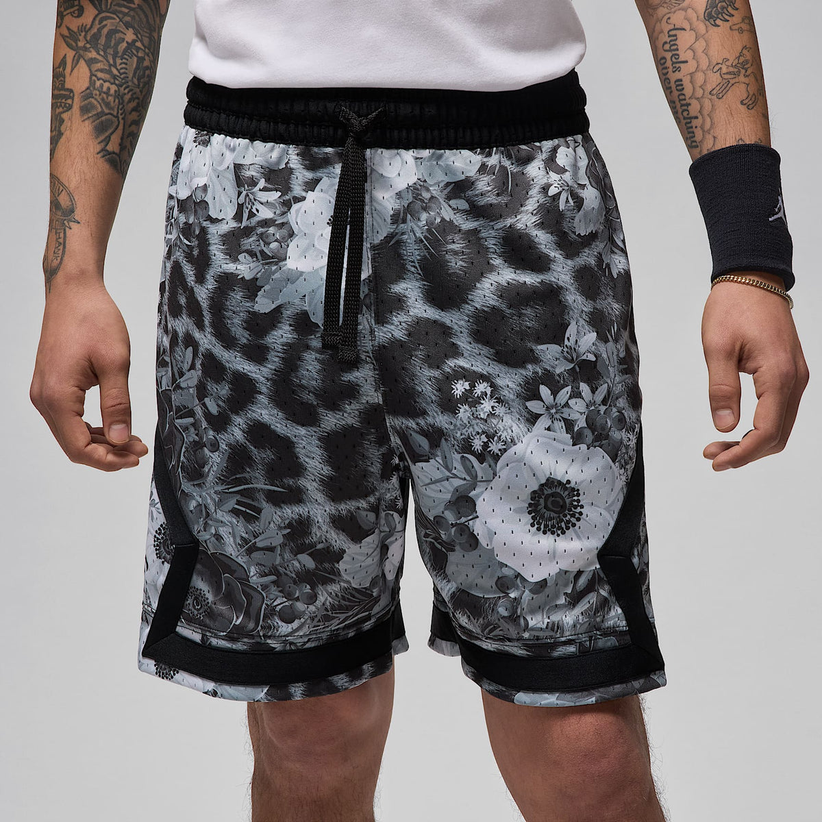 Jordan Sport Dri-FIT Diamond Shorts White