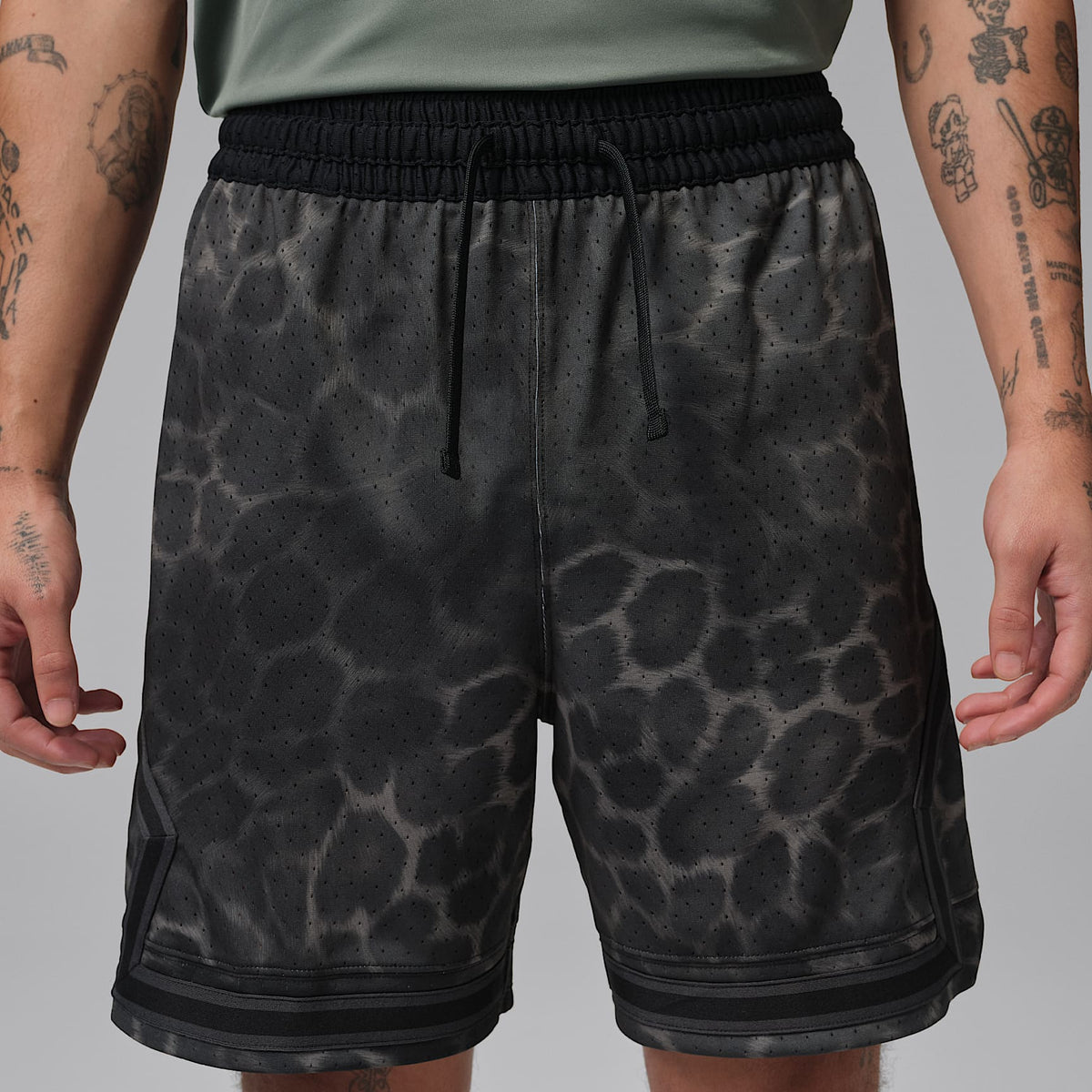 Jordan Sport Dri-FIT Diamond AOP Shorts Black