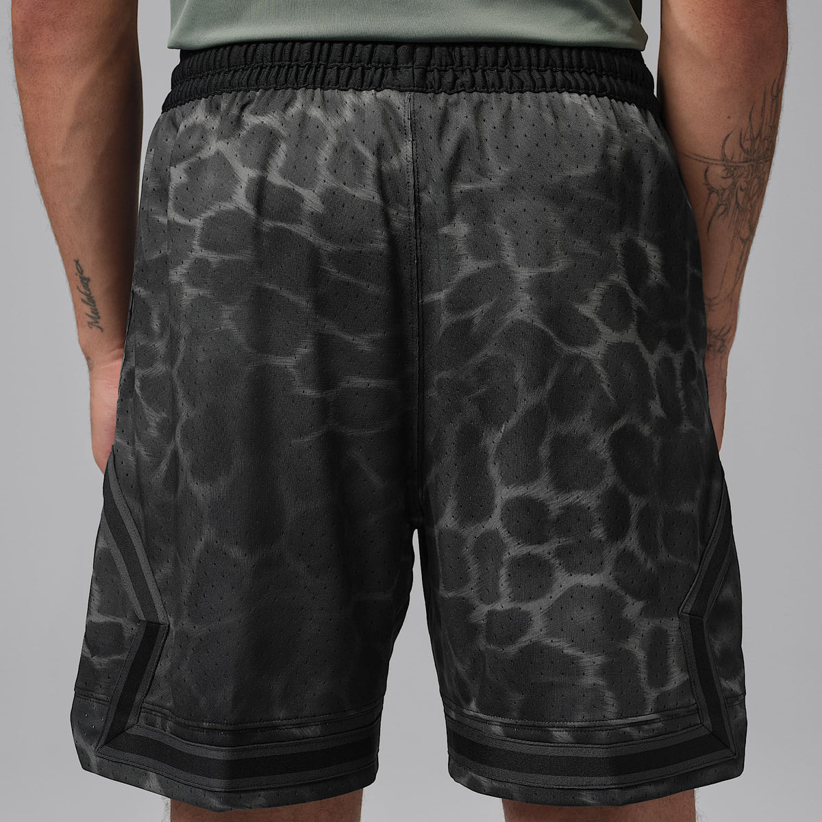 Jordan Sport Dri-FIT Diamond AOP Shorts Black