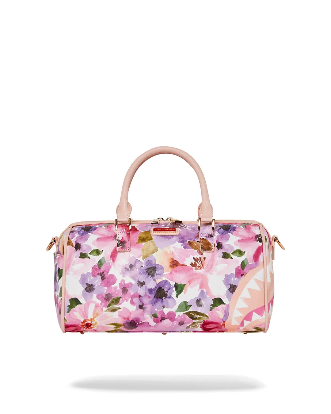 Floral Shark Mini Duffle