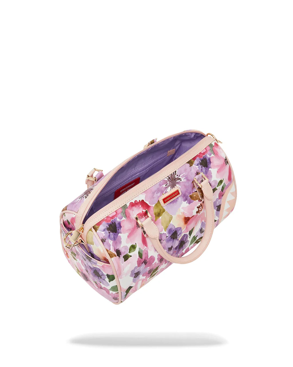 Floral Shark Mini Duffle