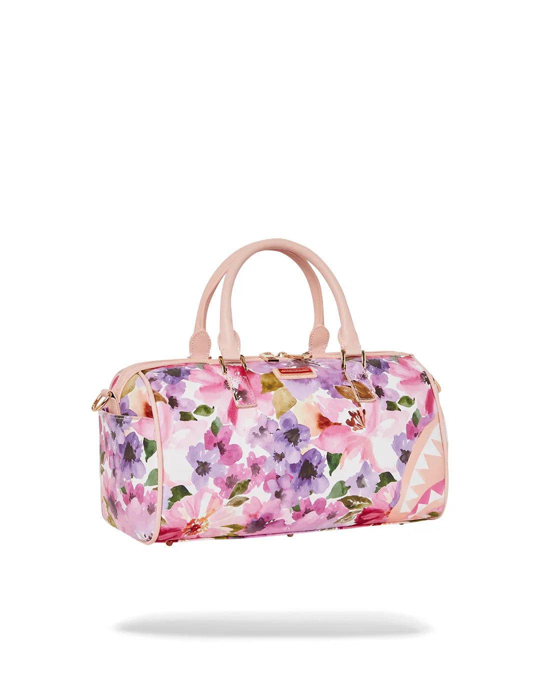 Floral Shark Mini Duffle