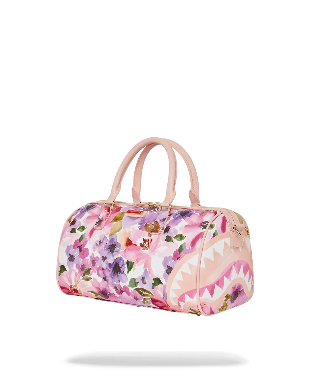 Floral Shark Mini Duffle