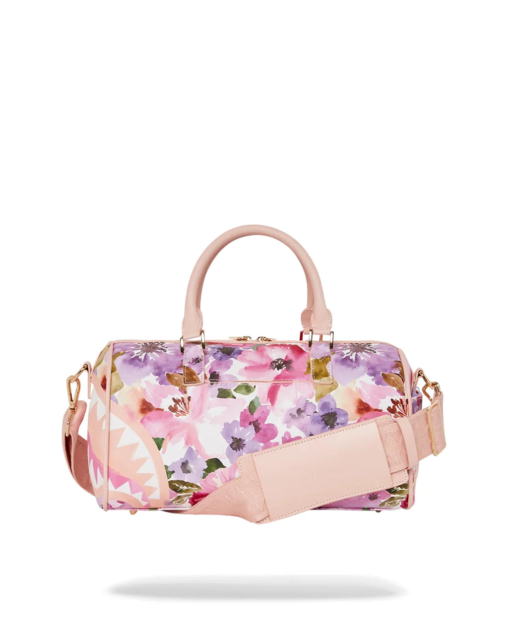 Floral Shark Mini Duffle