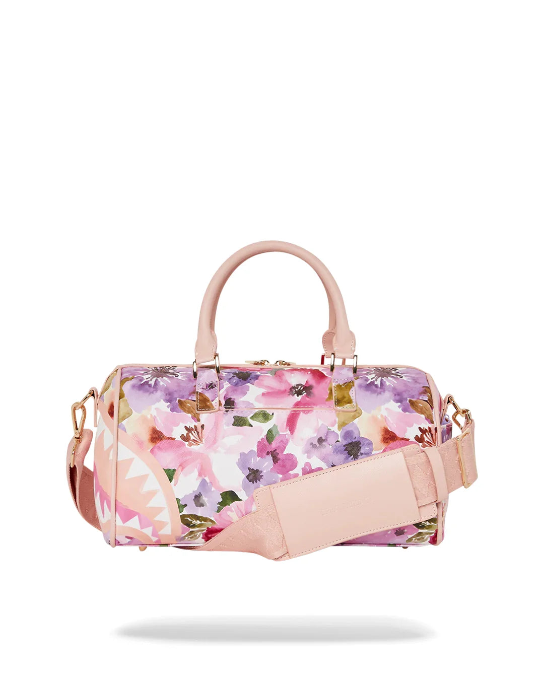 Floral Shark Mini Duffle
