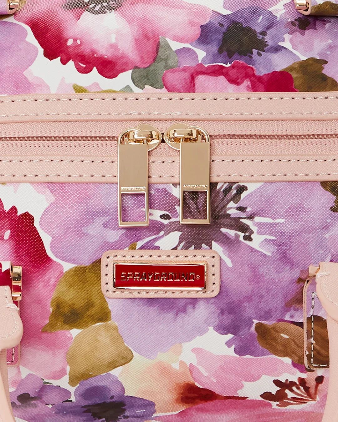 Floral Shark Mini Duffle