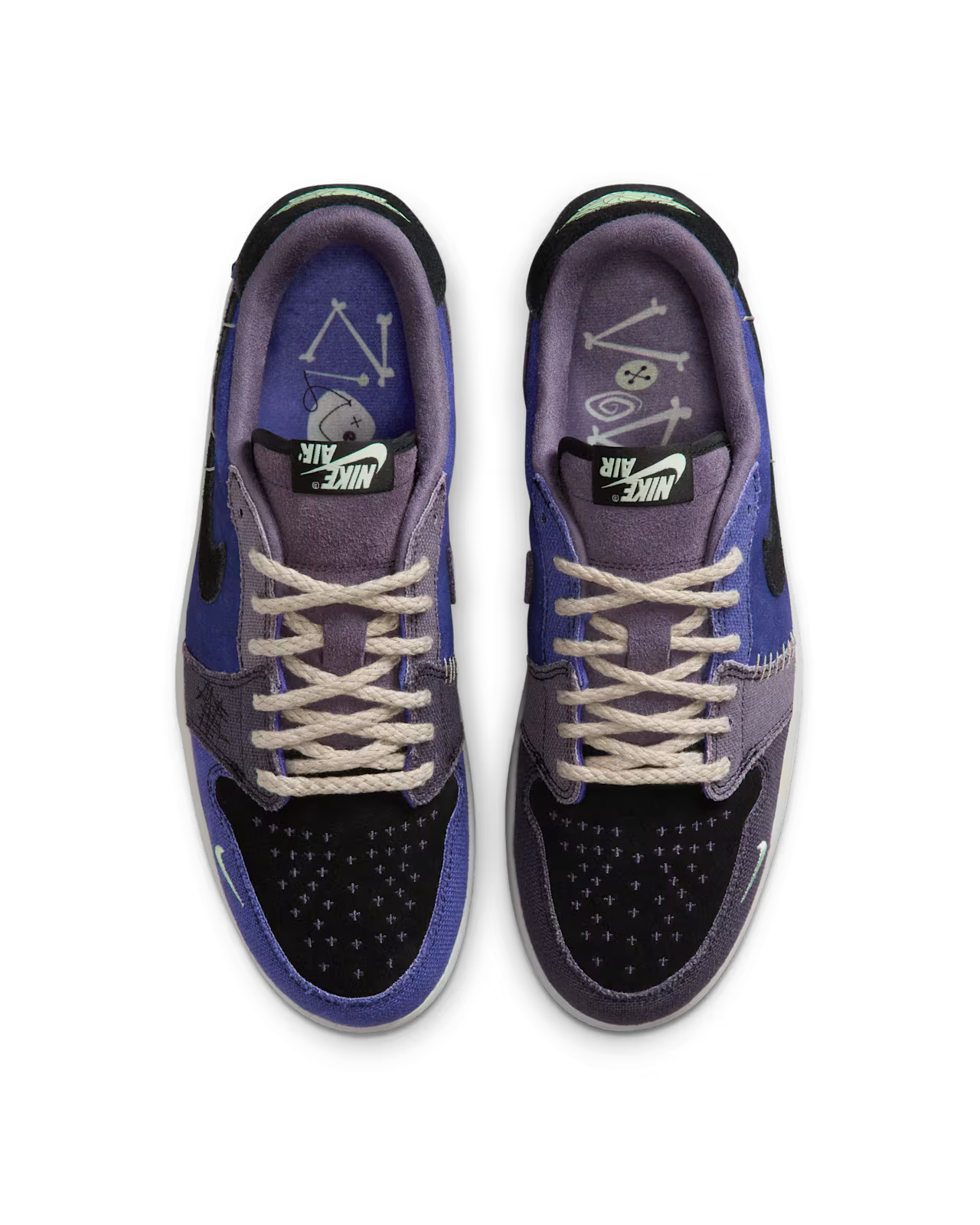 Air Jordan 1 Retro Low OG 'Regency Purple and Dark Raisin'