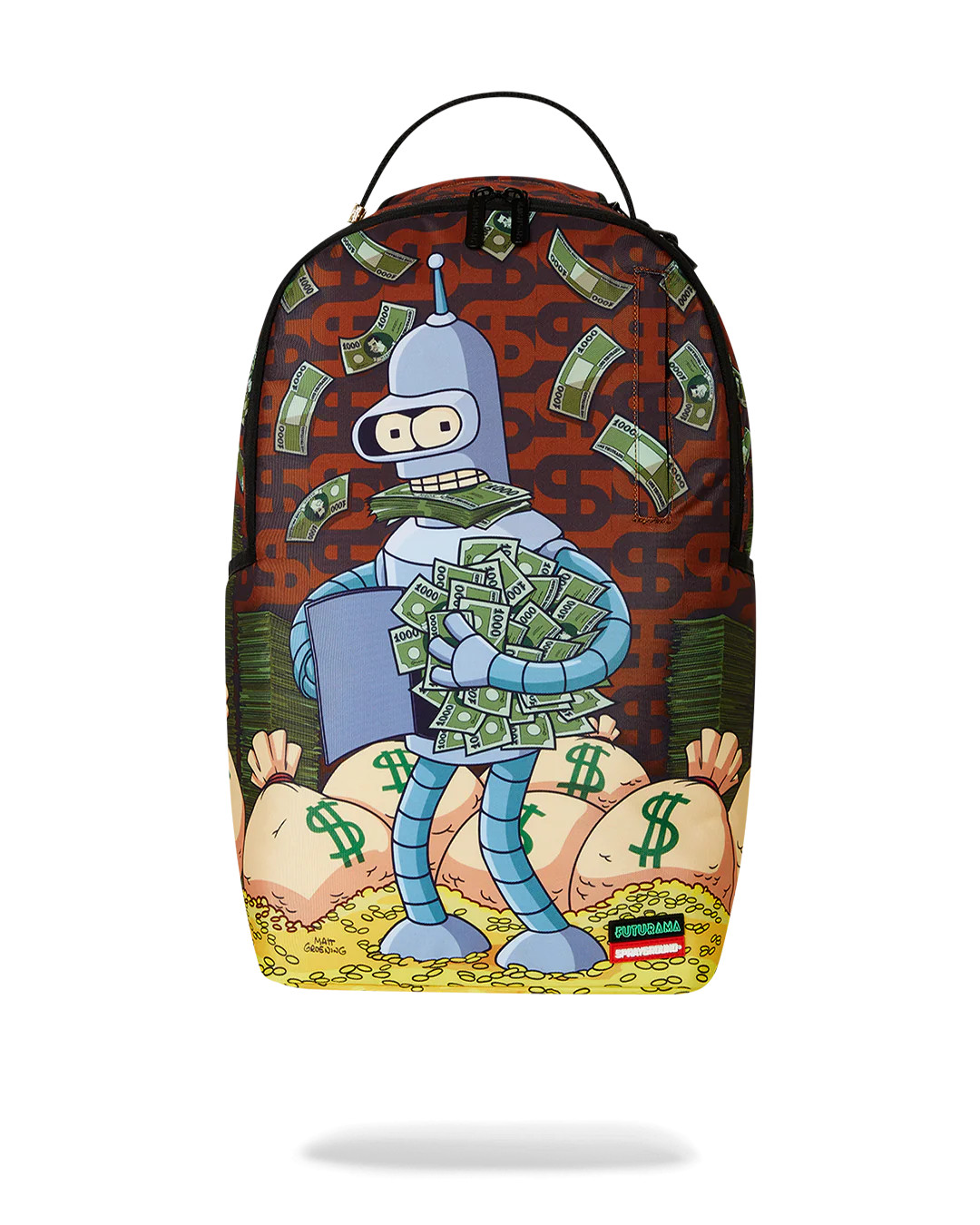 Sprayground Futurama Cash-In Bender Backpack