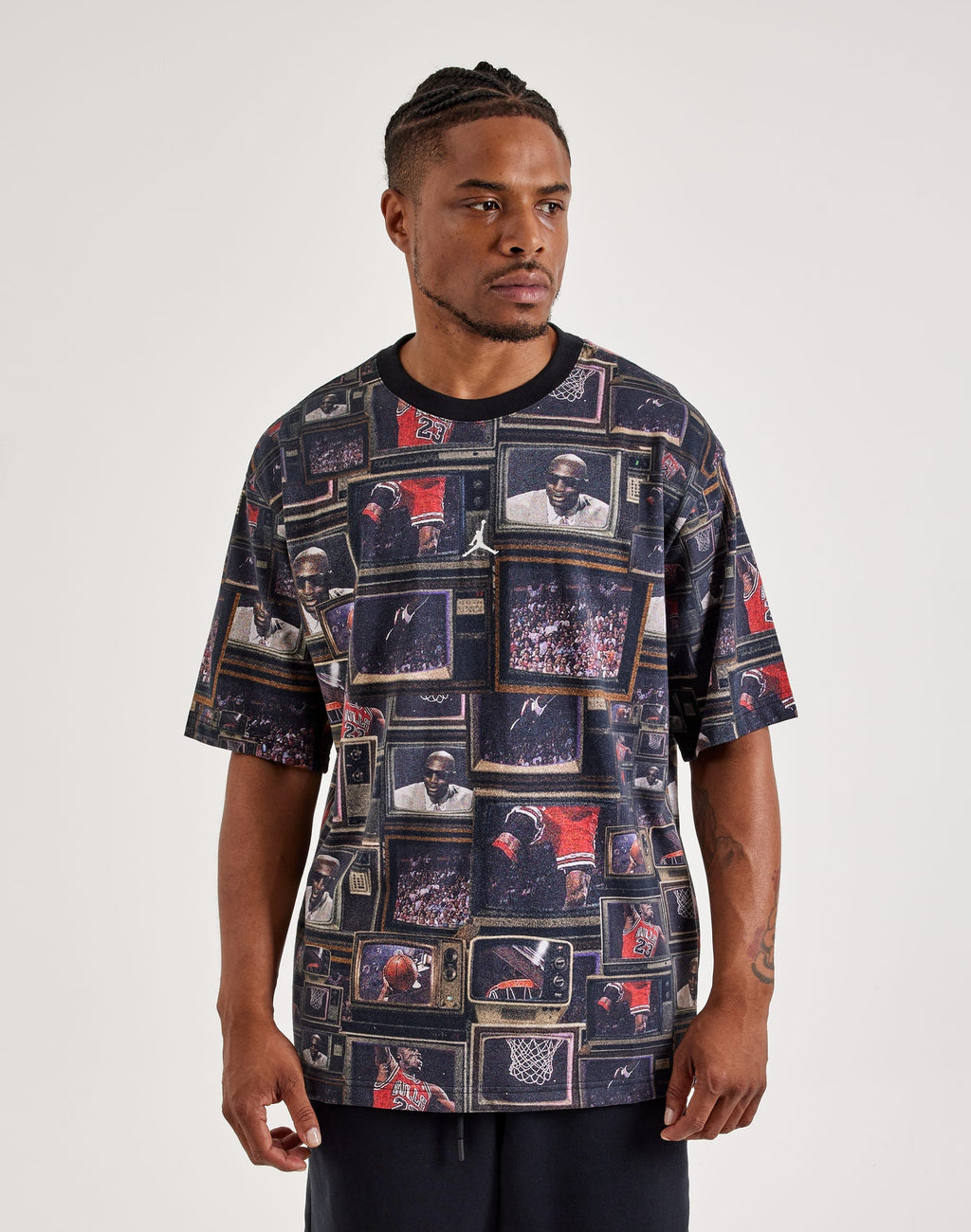 Jordan Brooklyn Tee Black Classic