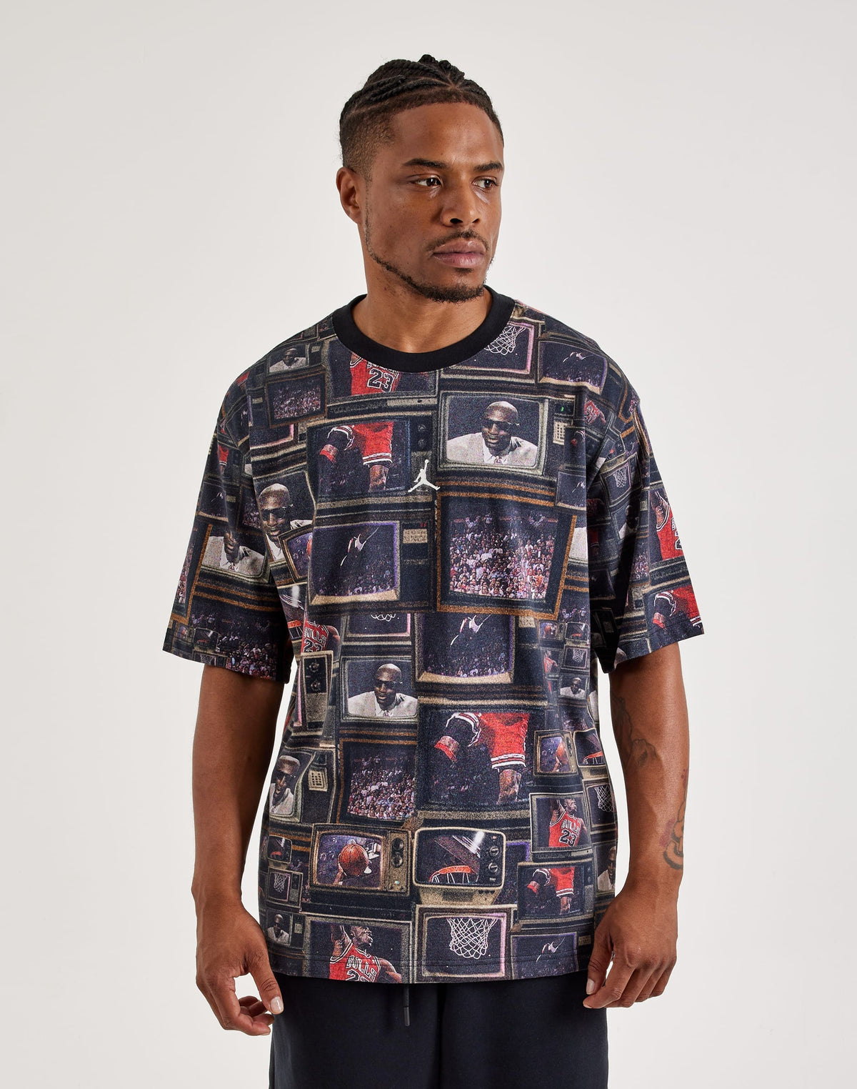 Jordan Brooklyn Tee Black Classic