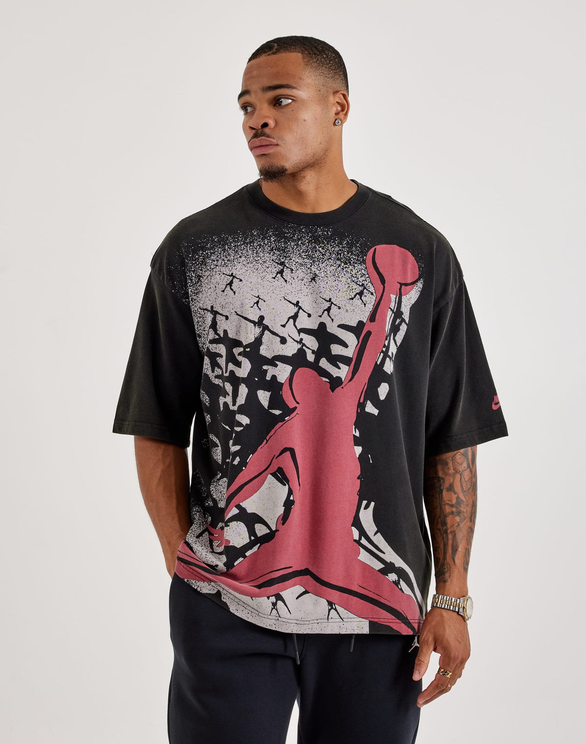 Jordan Oversized Reissue Tee Black