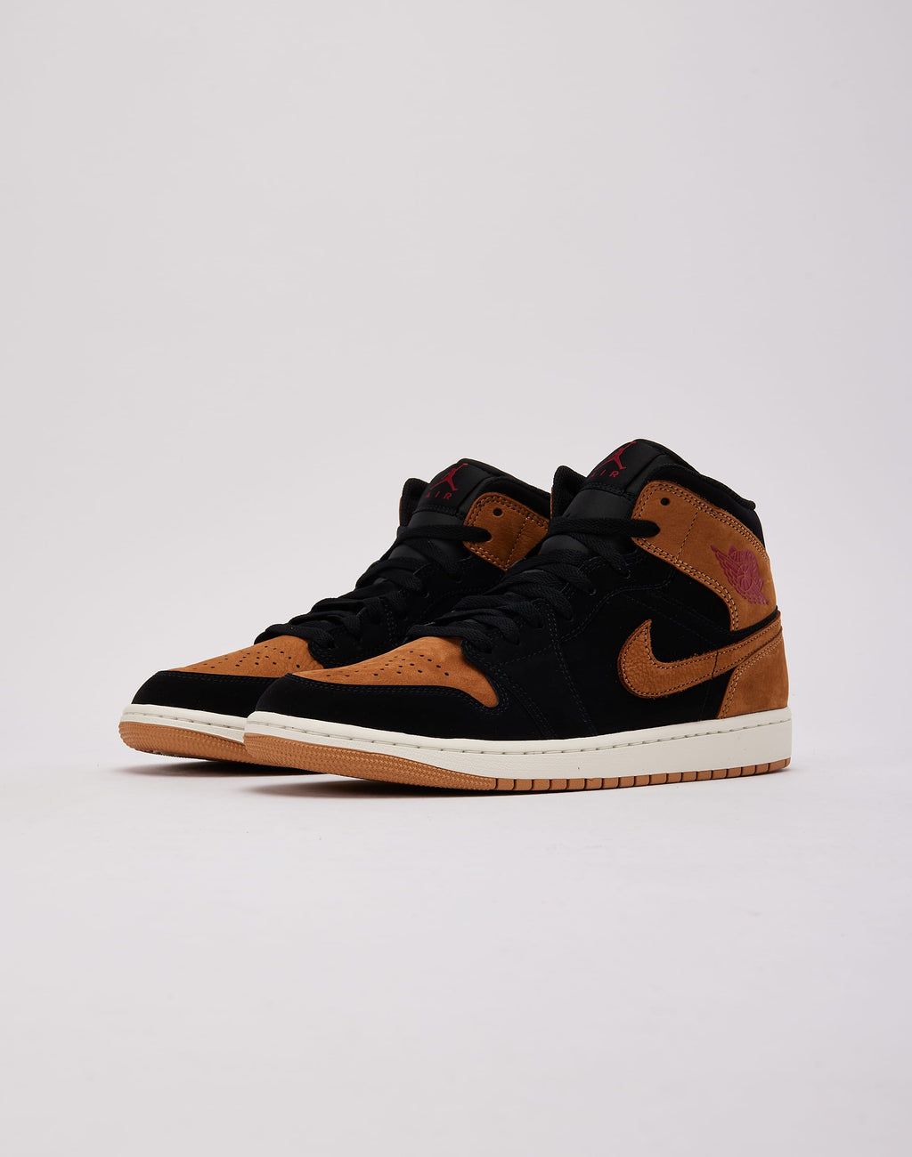 JORDAN AIR JORDAN 1 MID SE BLACK