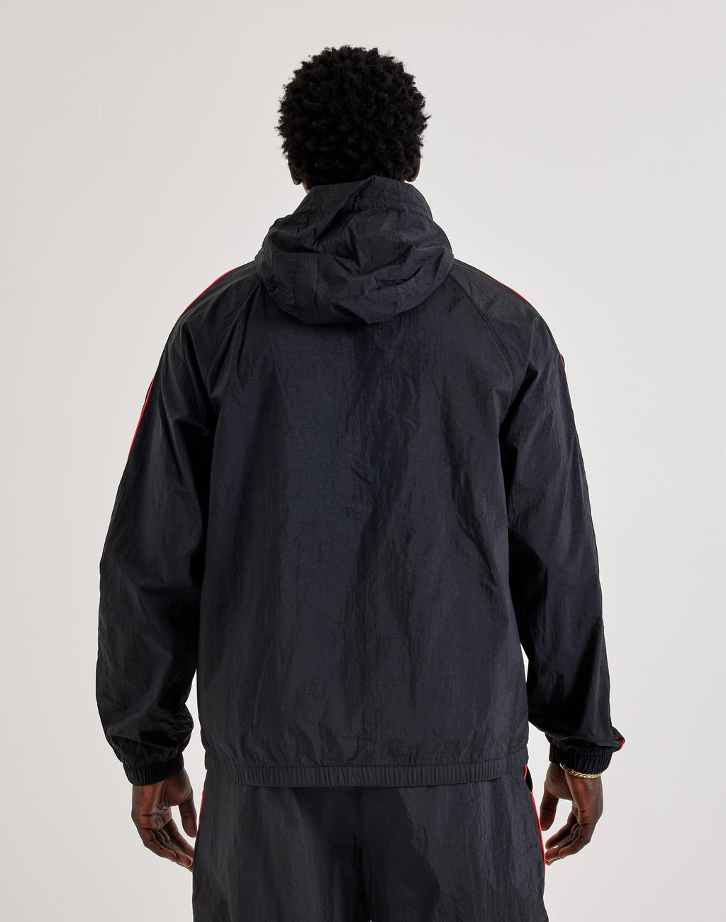 Jordan Essential Windbreaker Jacket Black Red