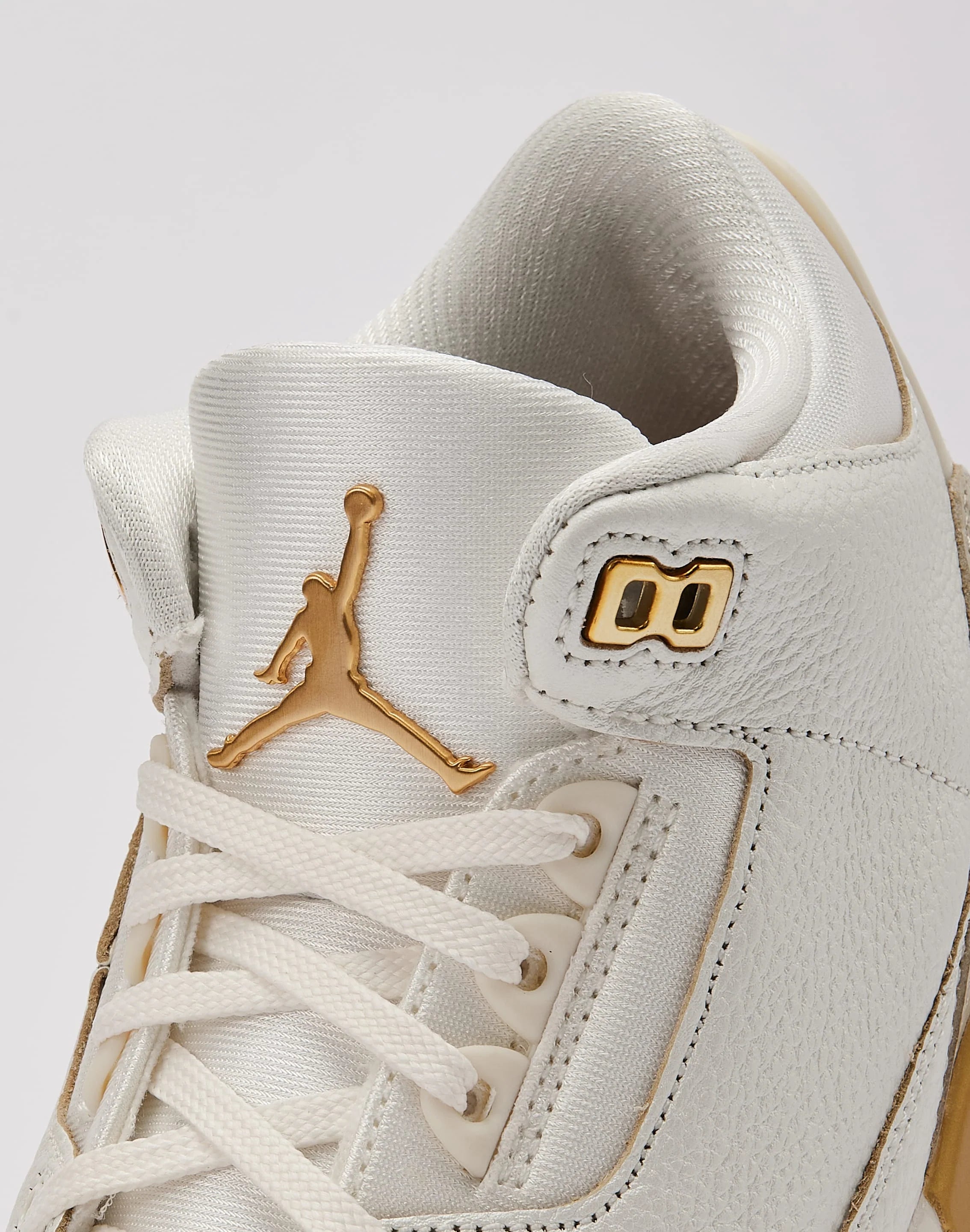 Air Jordan 3 Retro Sail and Pale Ivory