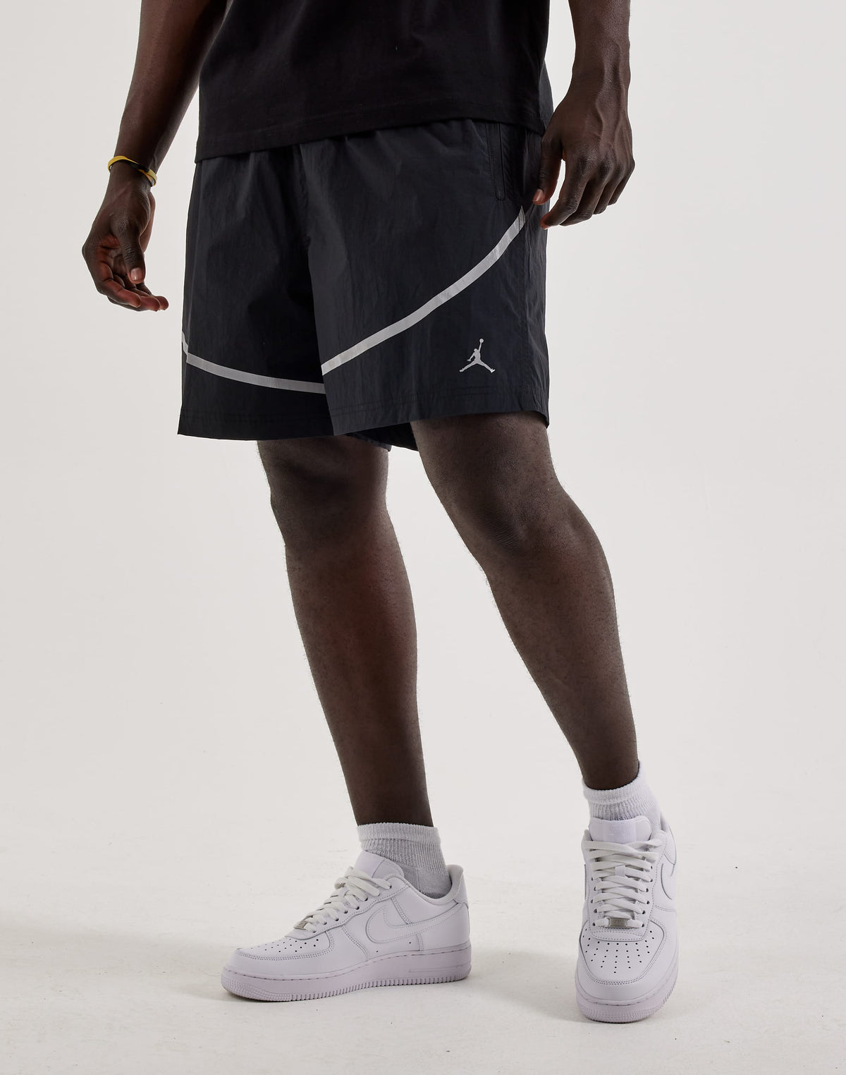 JORDAN BROOKLYN HIKE MIKE SHORTS BLACK