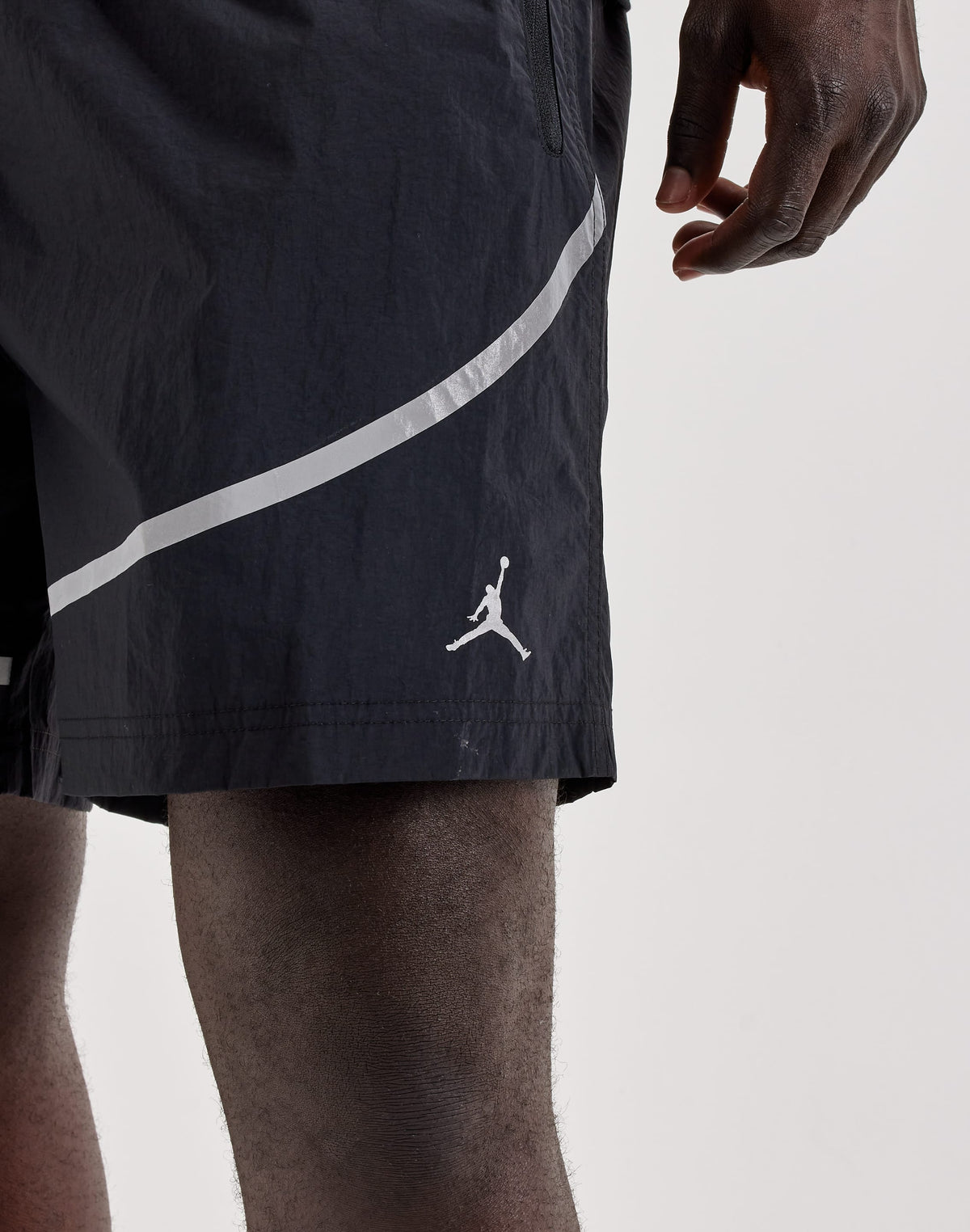 JORDAN BROOKLYN HIKE MIKE SHORTS BLACK