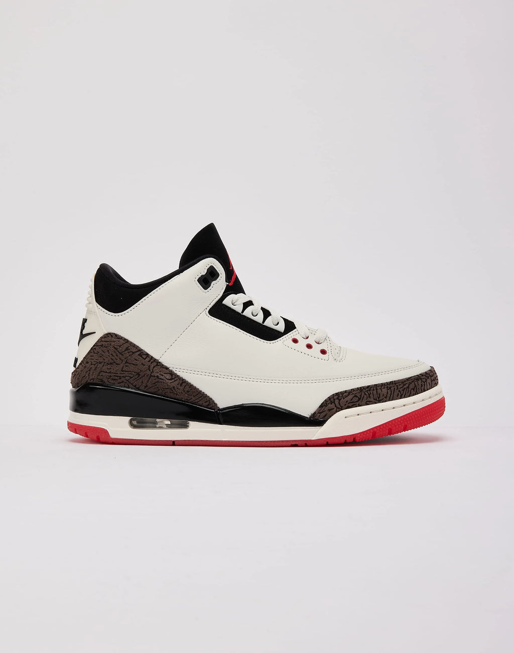 JORDAN AIR JORDAN 3 RETRO 'SAIL AND UNIVERSITY RED'