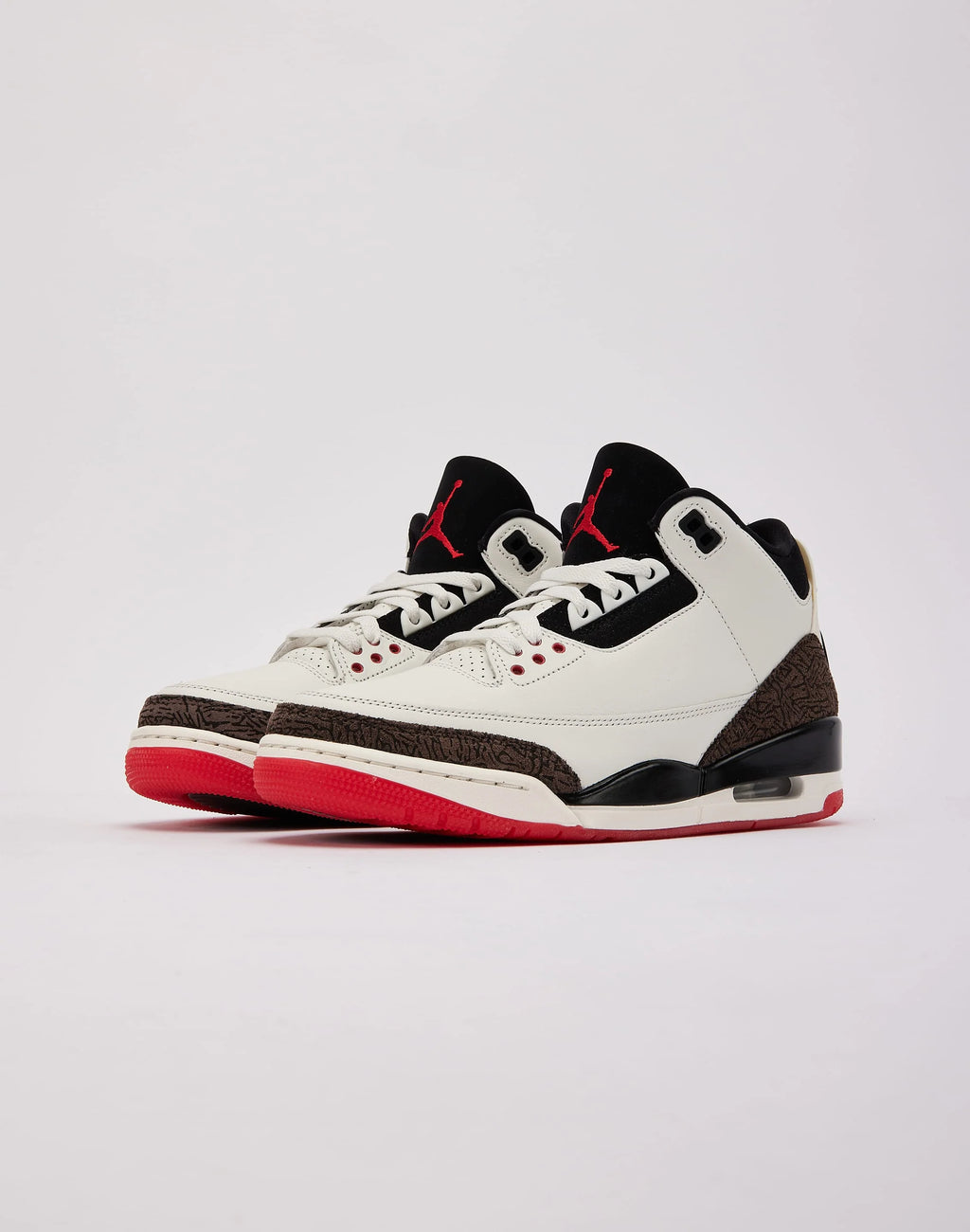JORDAN AIR JORDAN 3 RETRO 'SAIL AND UNIVERSITY RED'