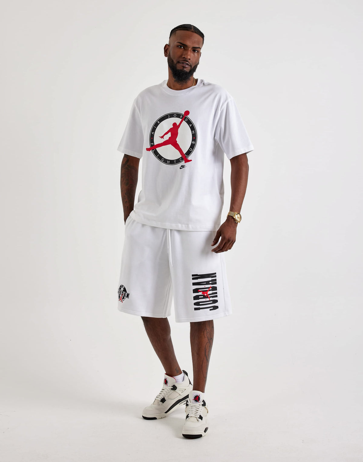 JORDAN FLIGHT CLUB TEE WHITE