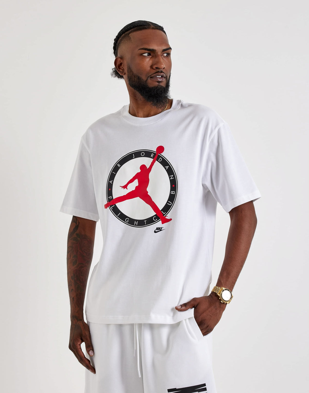 JORDAN FLIGHT CLUB TEE WHITE