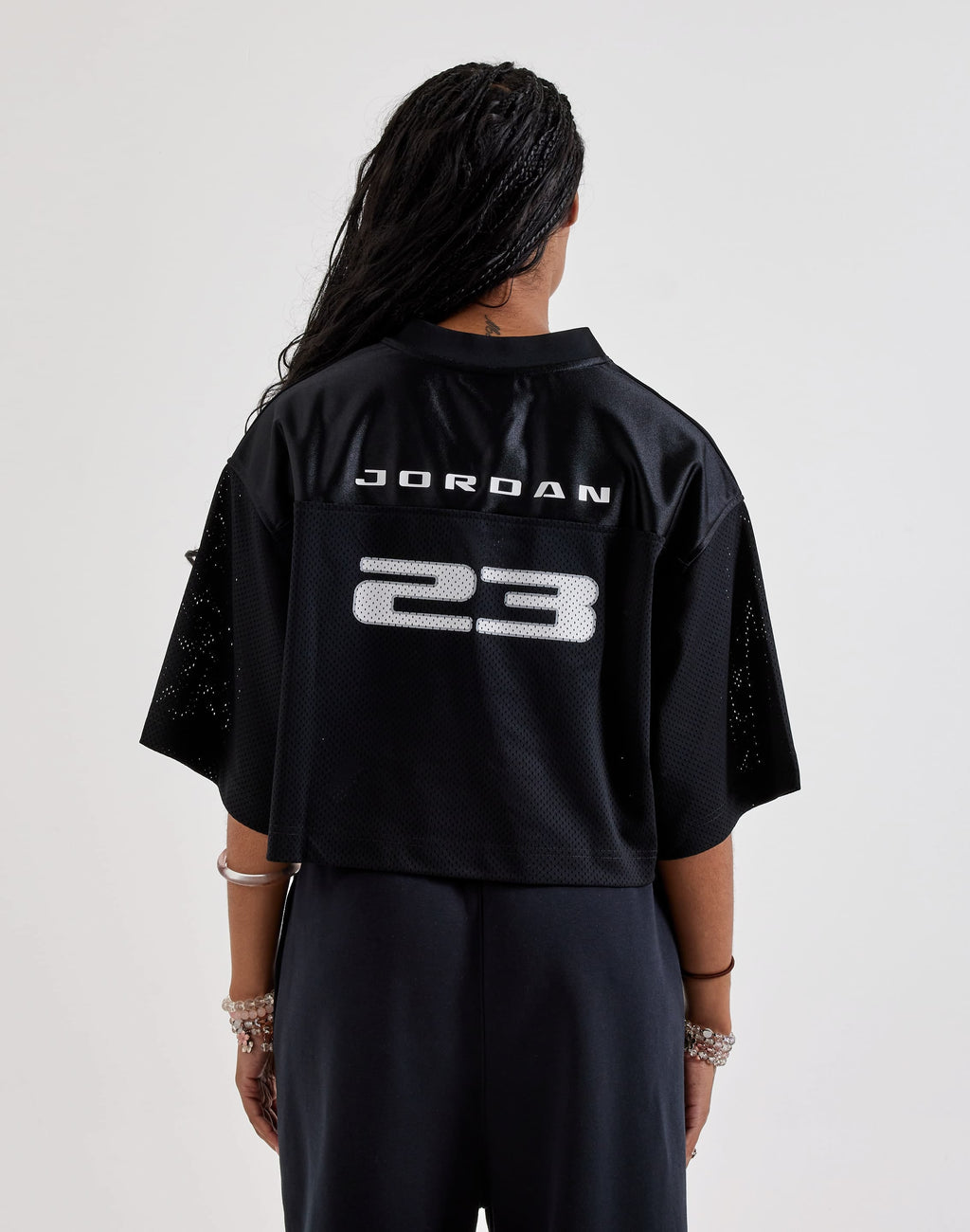 JORDAN BROOKLYN JERSEY BLACK (MUJER)