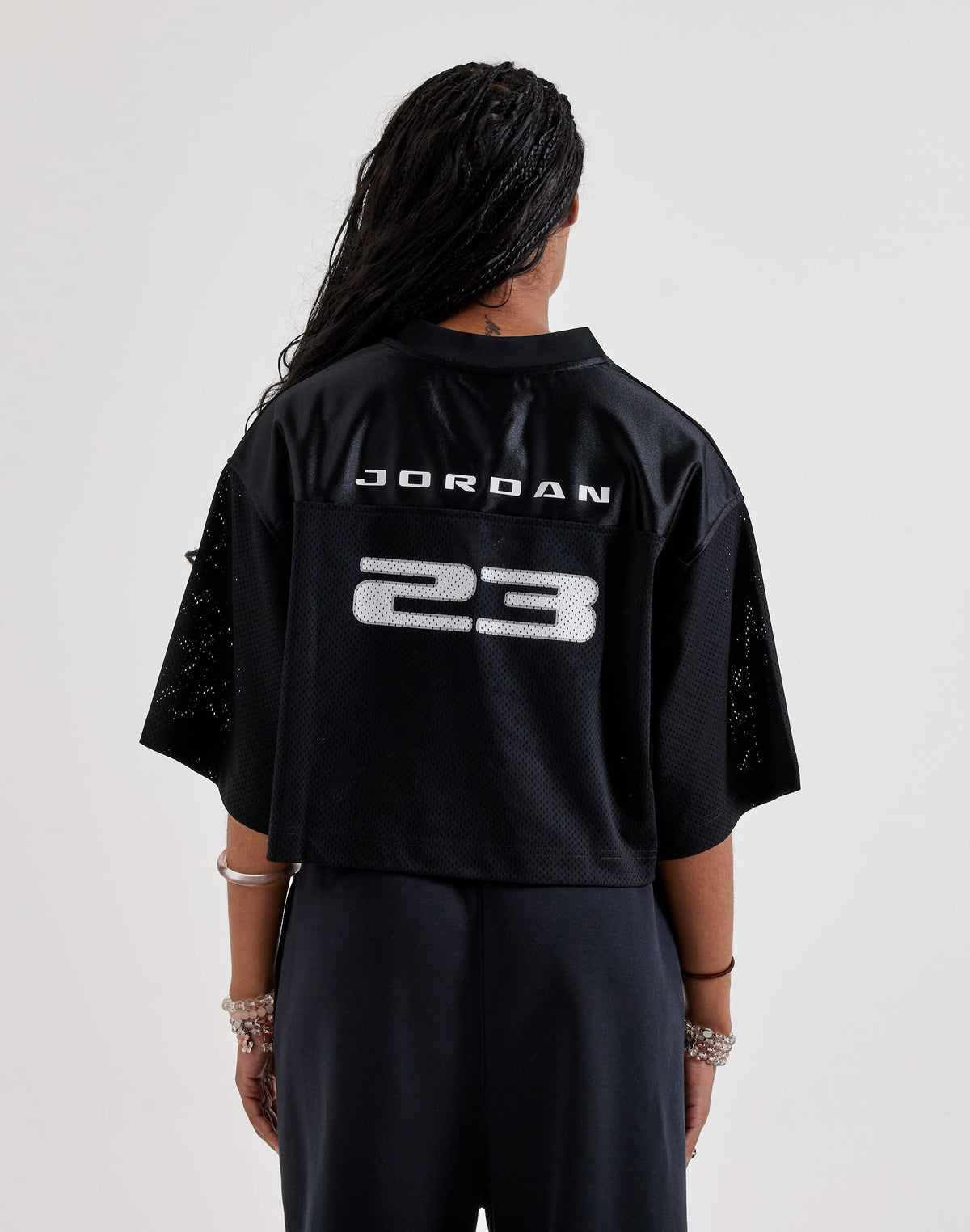 JORDAN BROOKLYN JERSEY BLACK (MUJER)