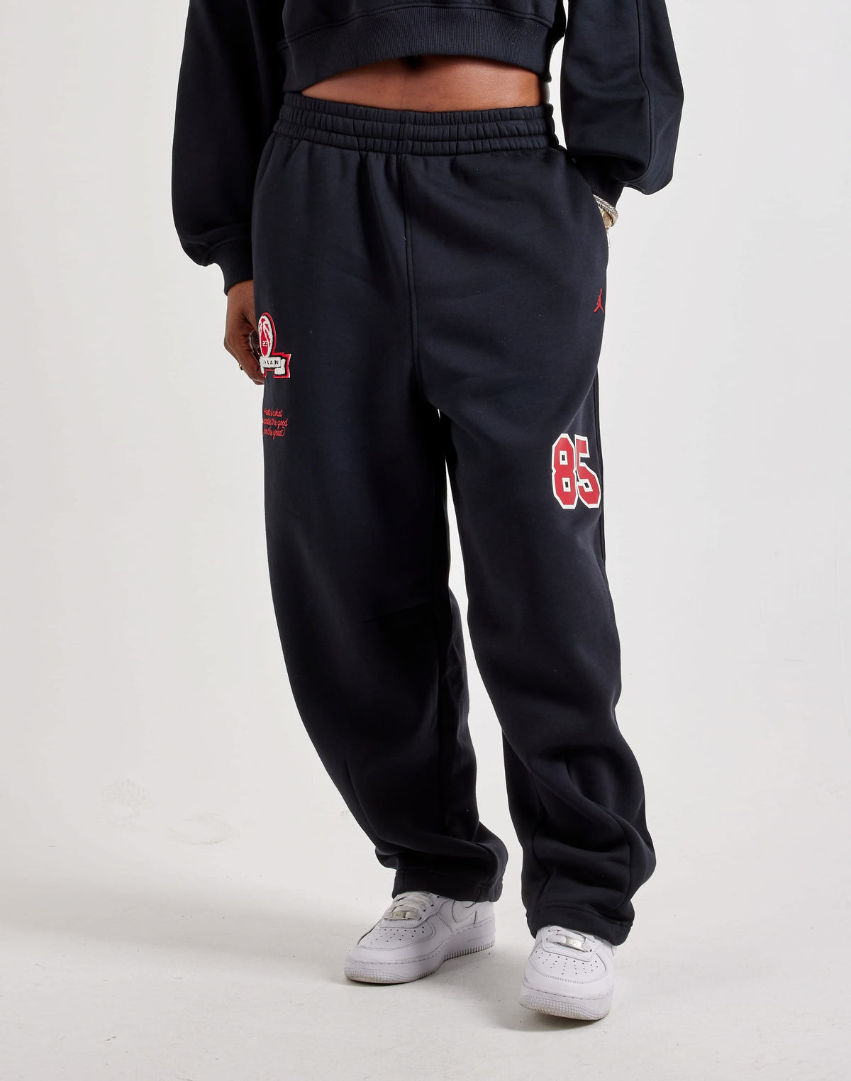JORDAN BROOKLYN FLEECE PANTS NAVY (MUJER)